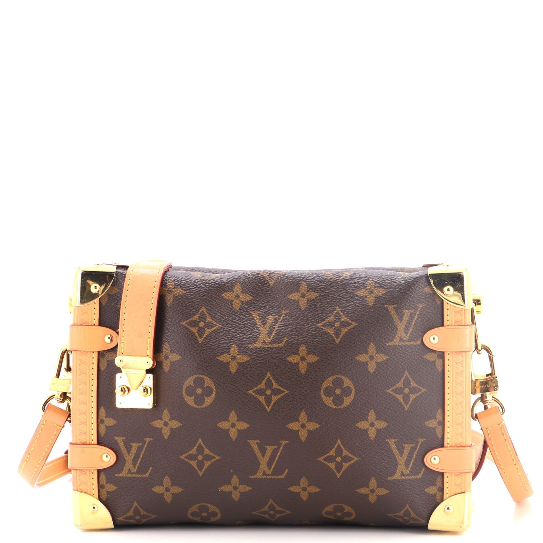 Side Trunk Handbag Monogram Canvas MM