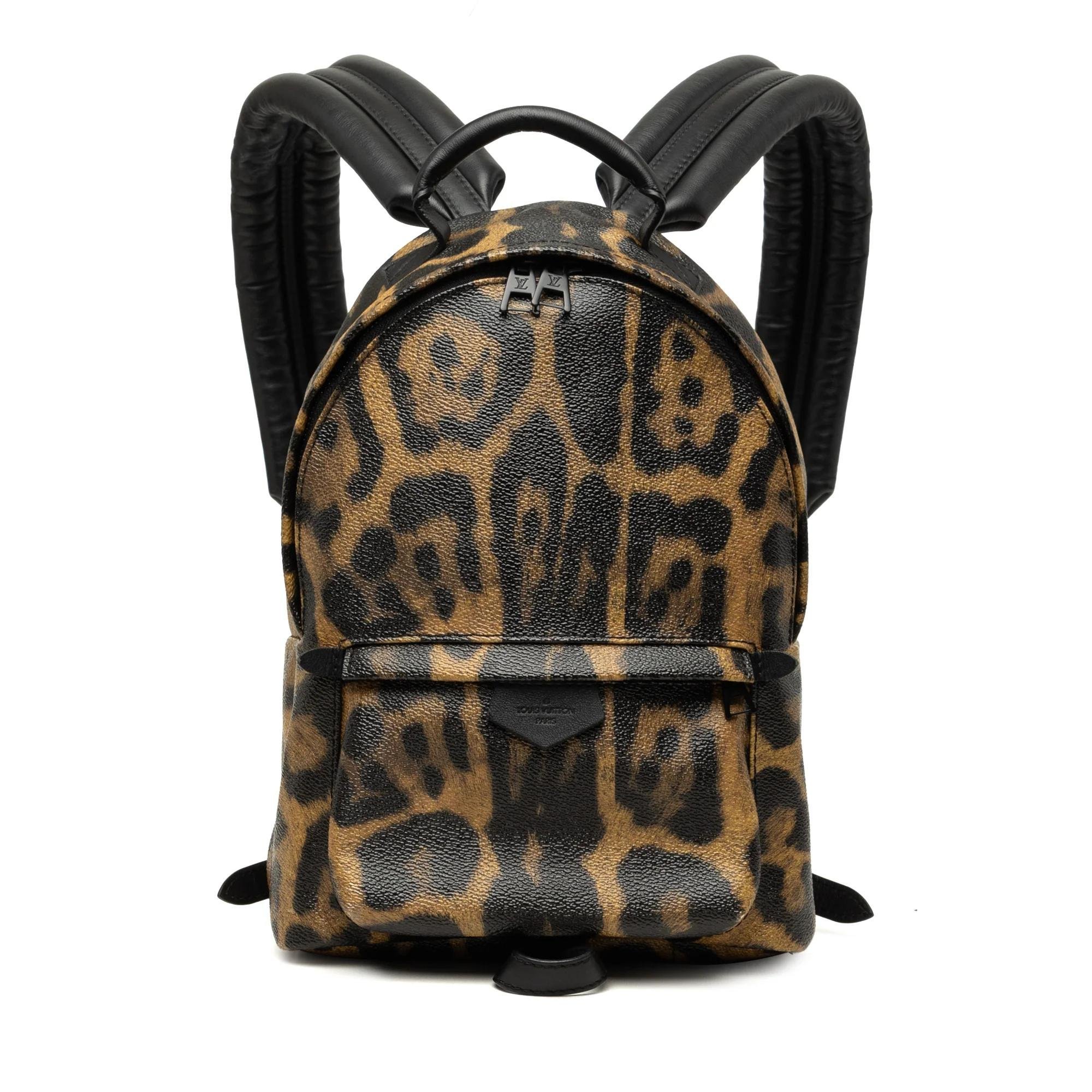 Palm Springs leather backpack