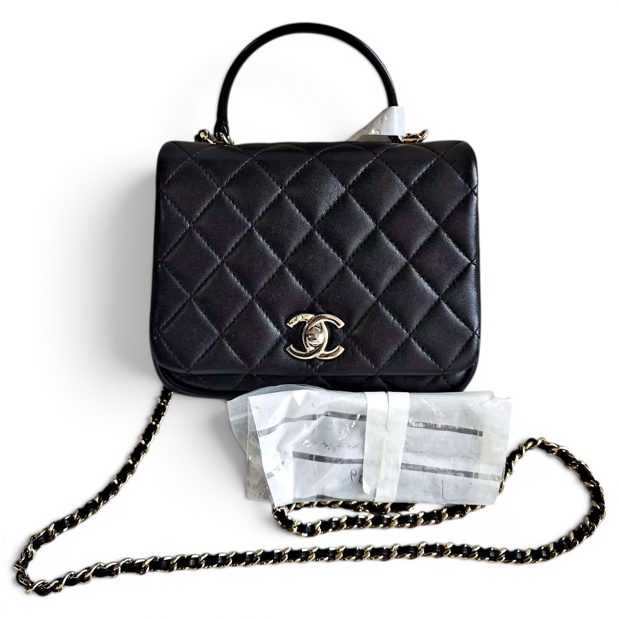 Coco Handle leather handbag
