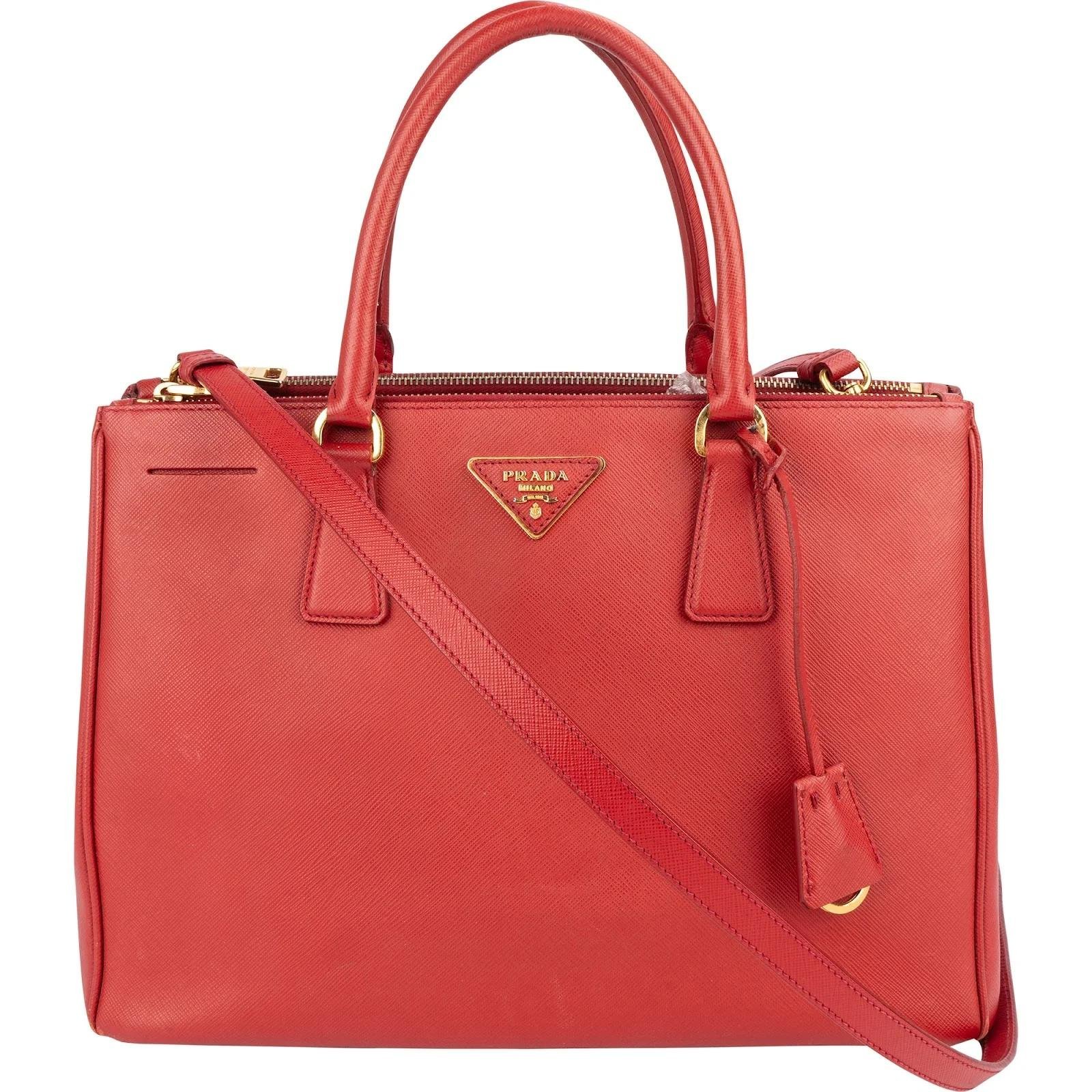 Galleria leather handbag