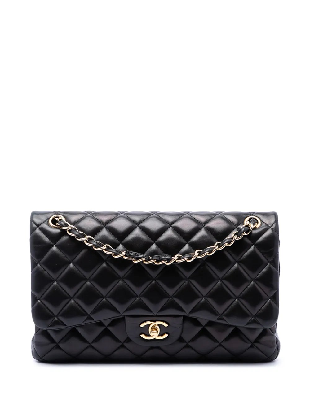 2012 Jumbo Classic Lambskin Double Flap shoulder bag