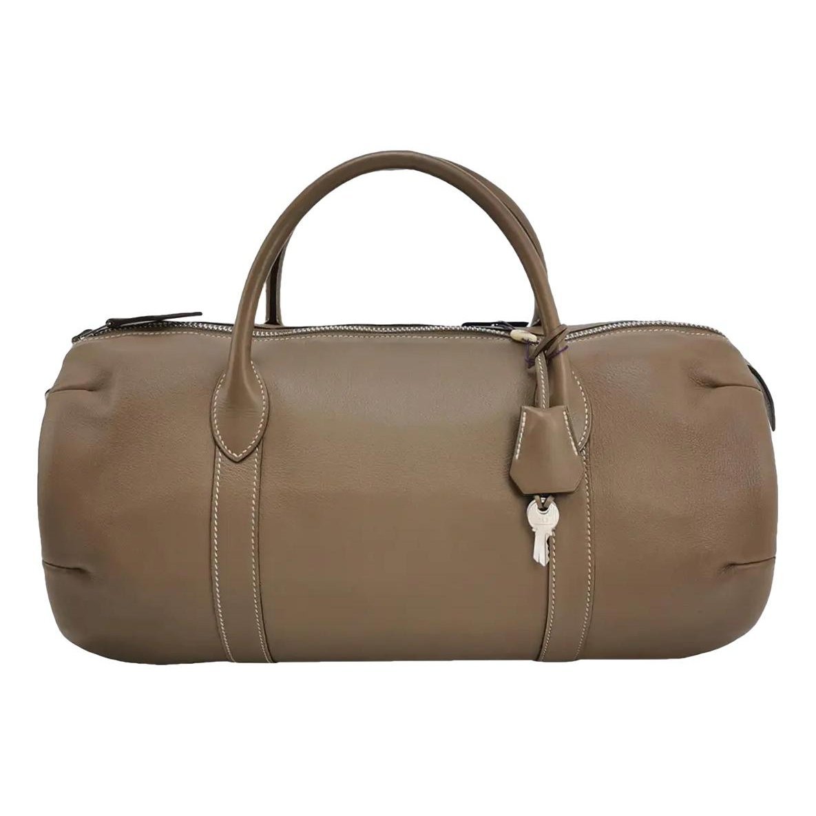 Leather tote