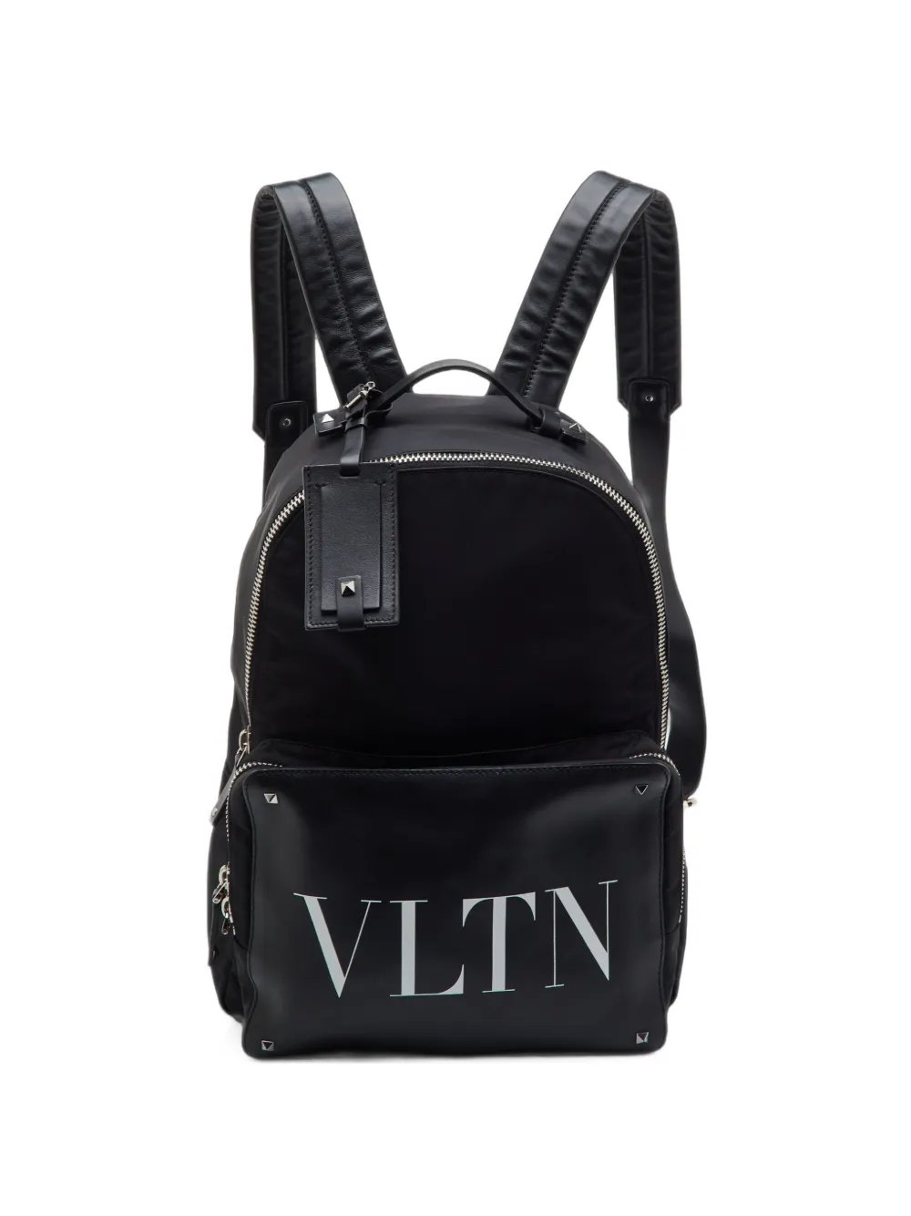 VLTN logo-print backpack