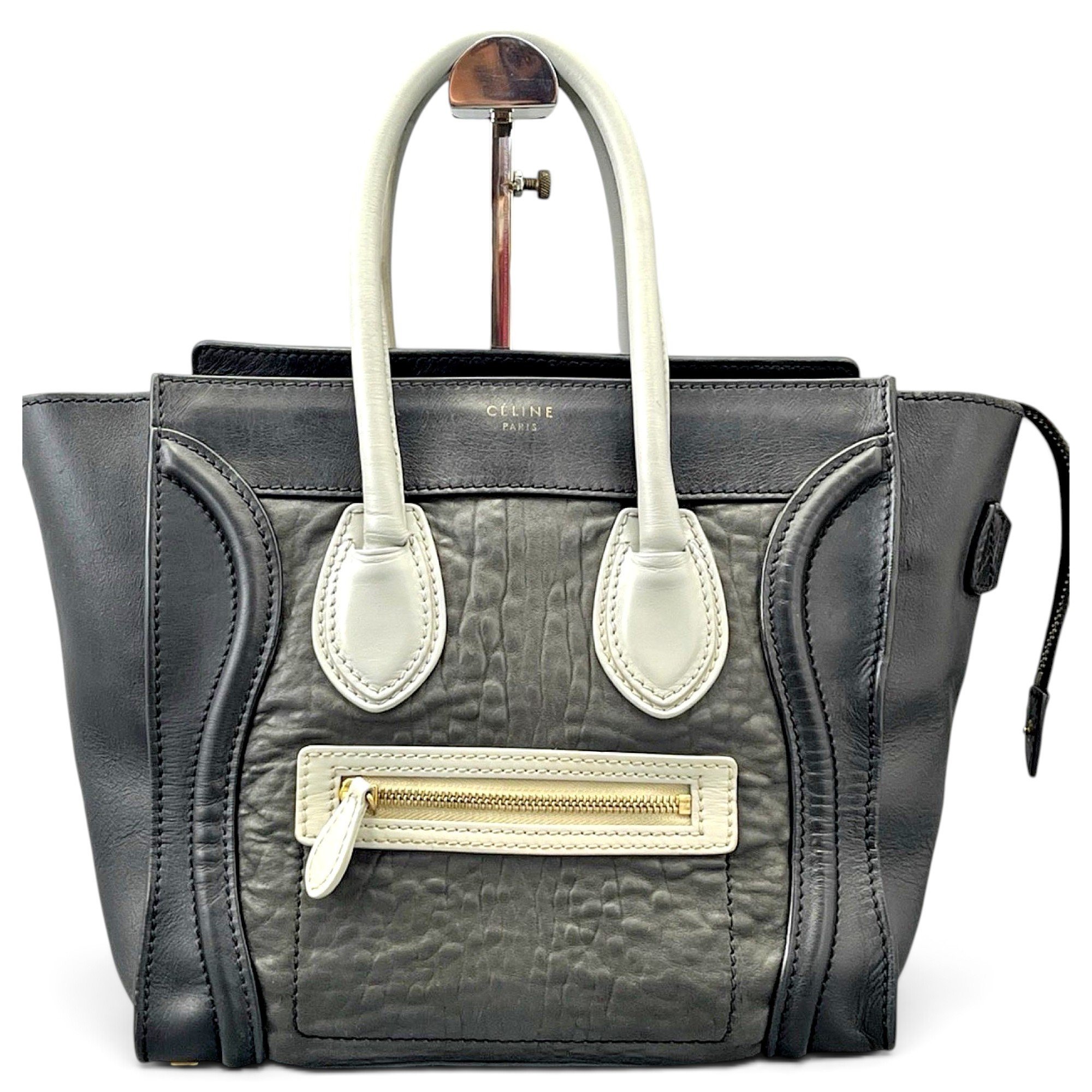Luggage leather handbag