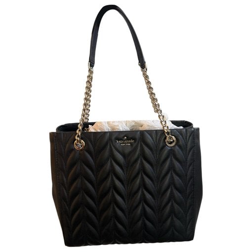 Leather tote