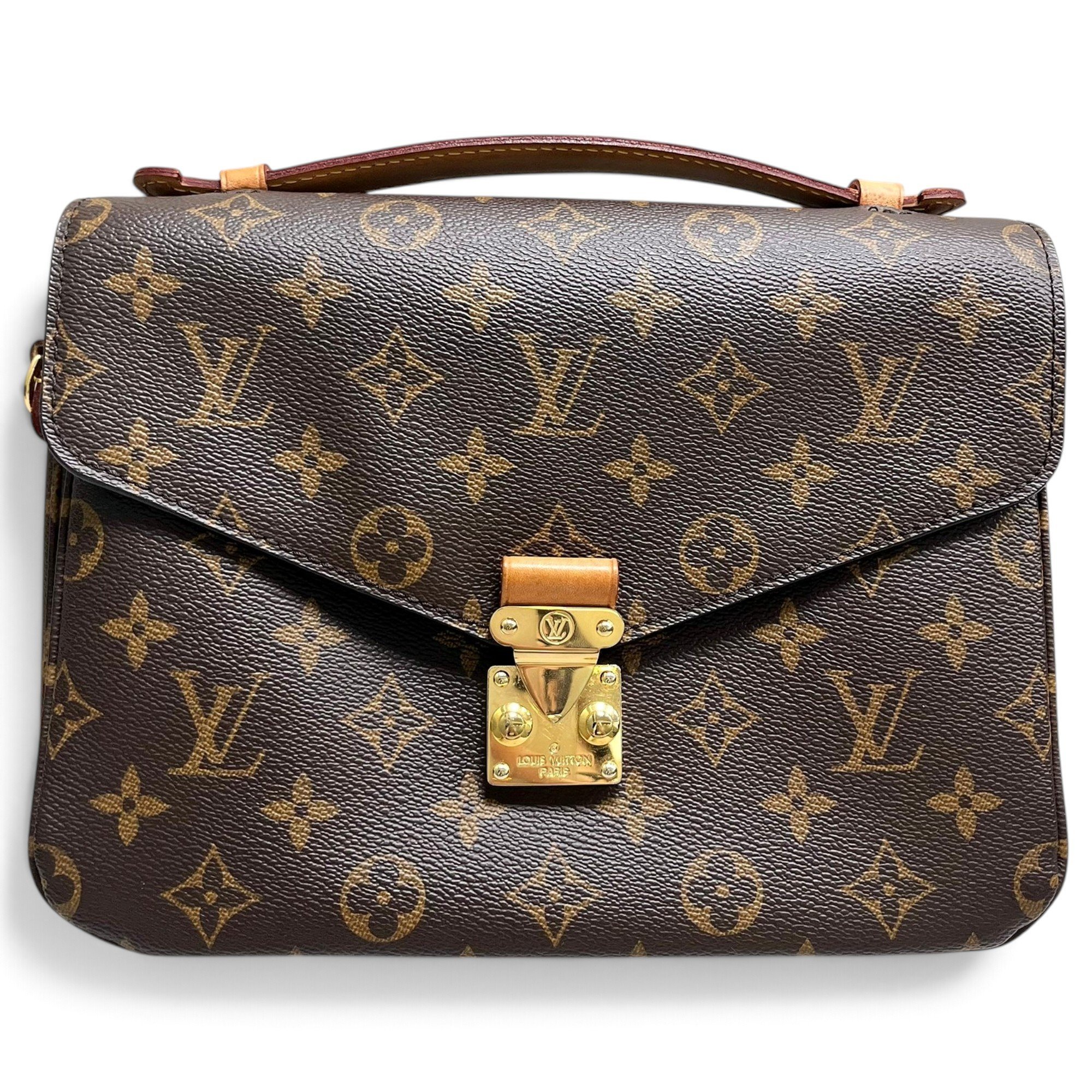 Metis leather handbag
