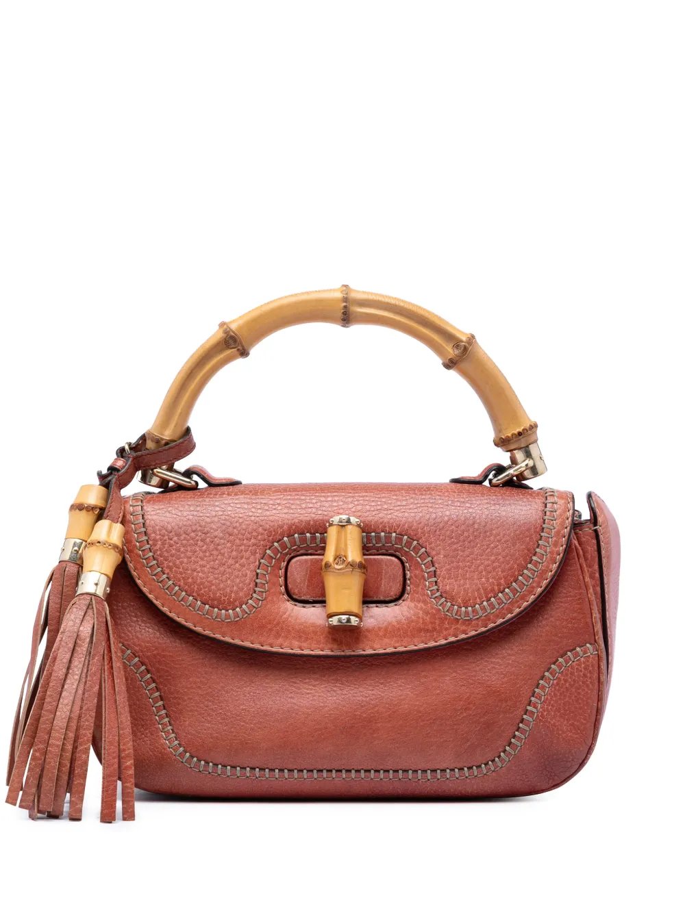 2016-2026 Medium Leather New Bamboo satchel