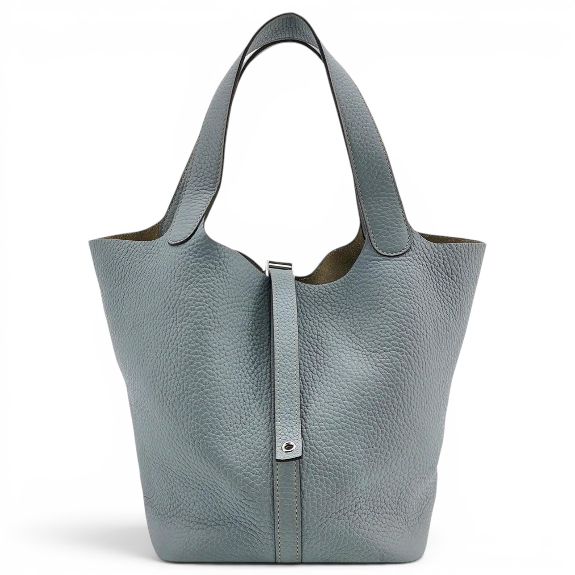 Picotin leather handbag