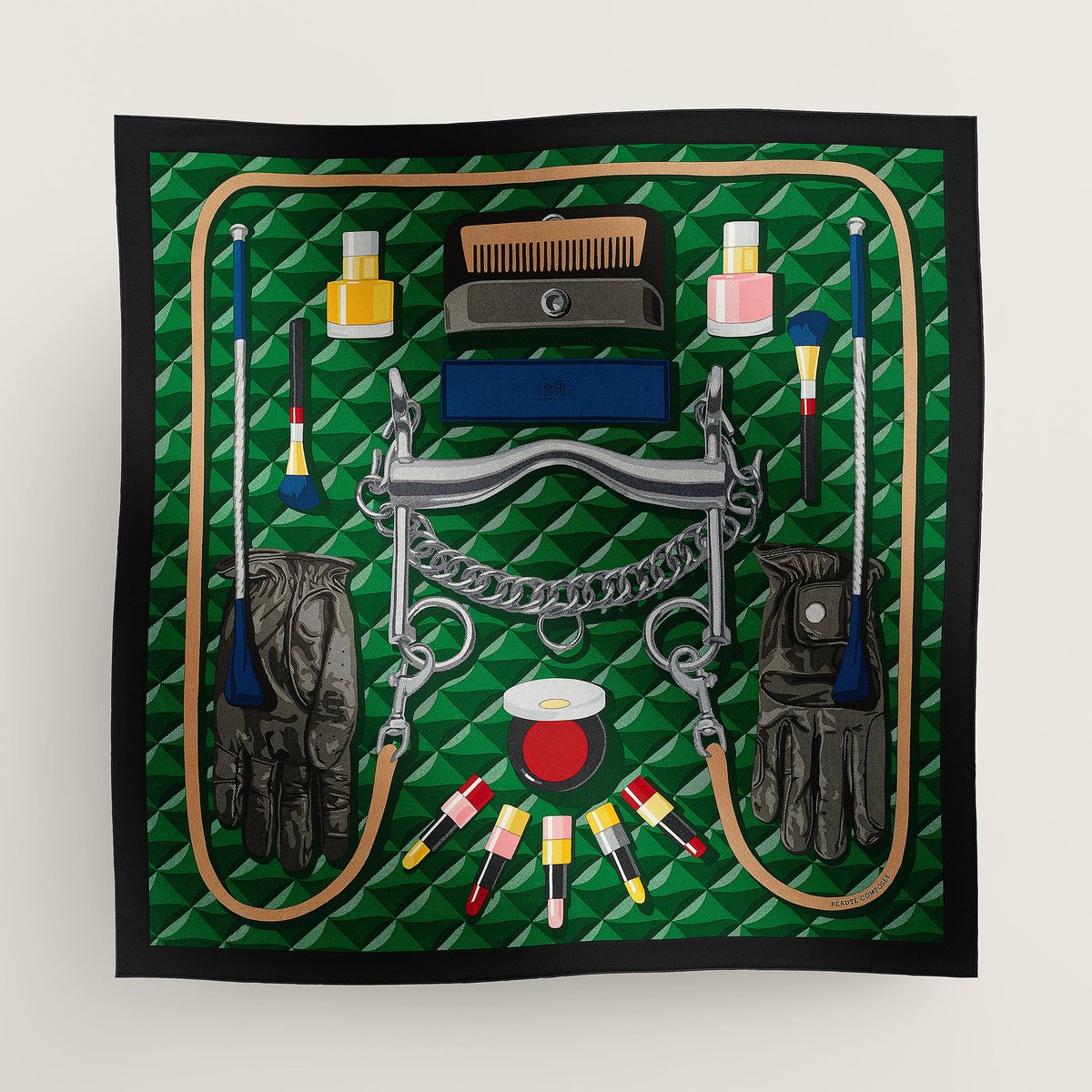 Lenço 90 Beauté Composée