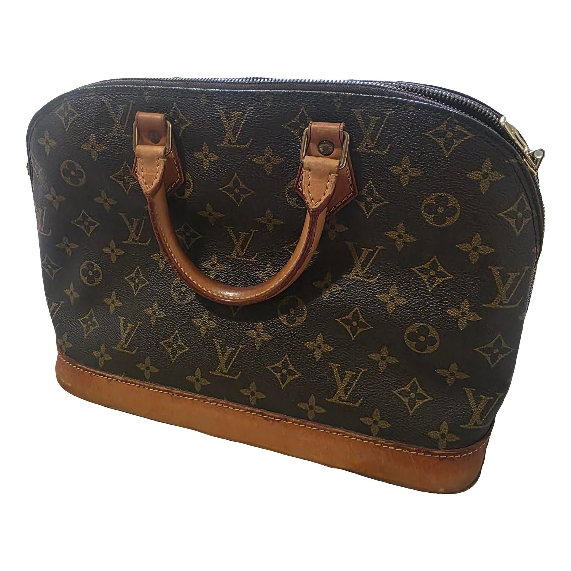Alma leather handbag