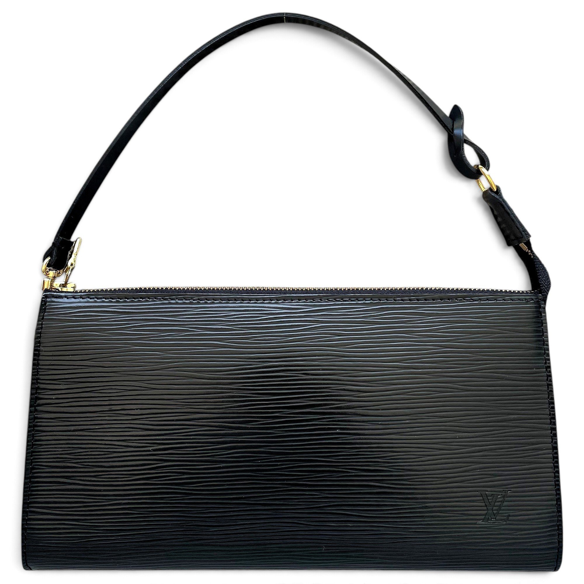Pochette Accessoire leather handbag