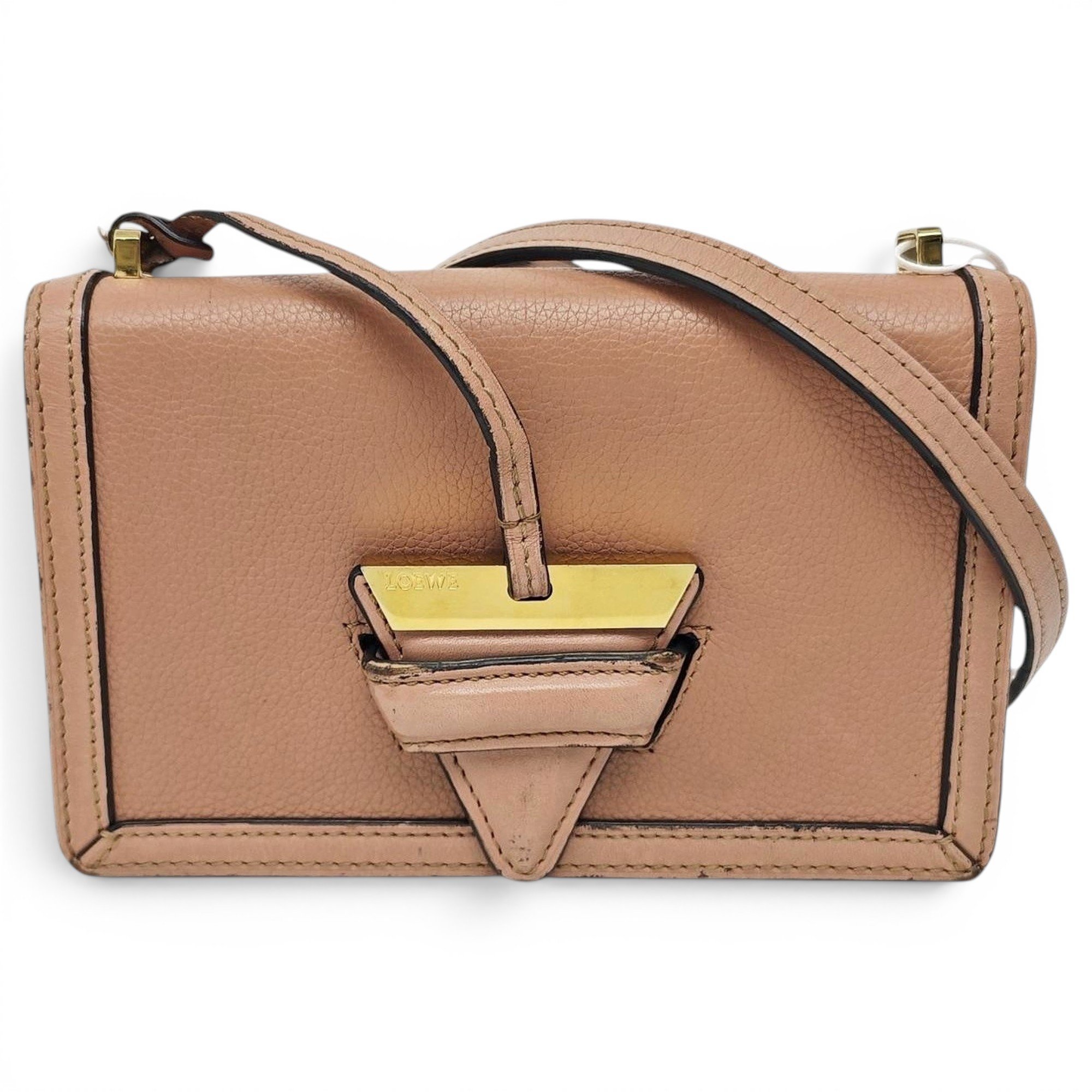 Barcelona leather handbag