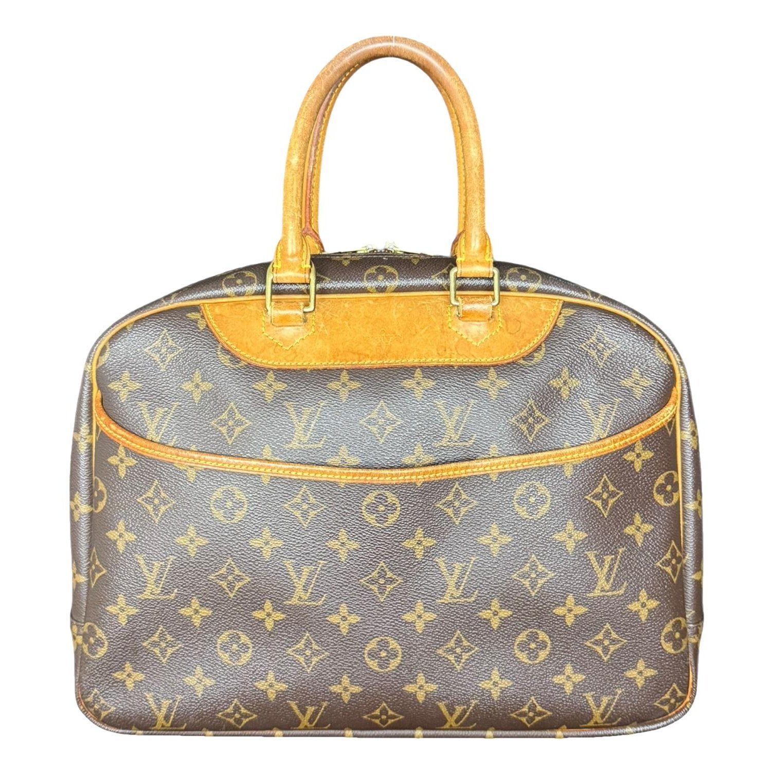 Deauville leather handbag