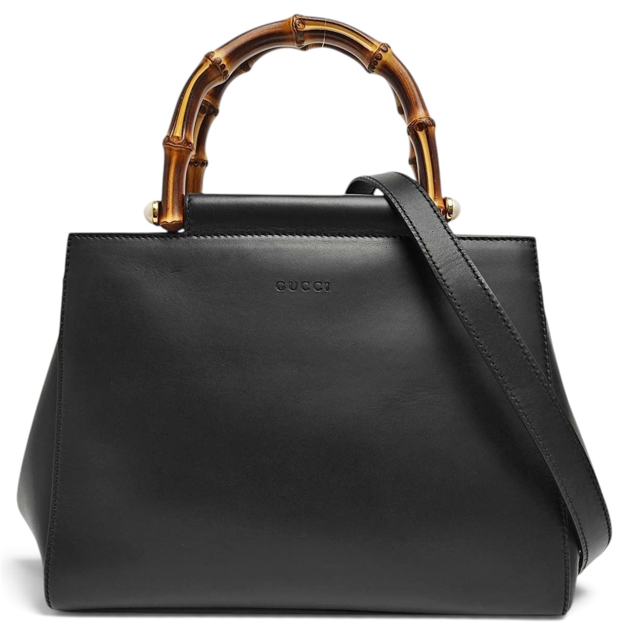 Nymphaea leather handbag