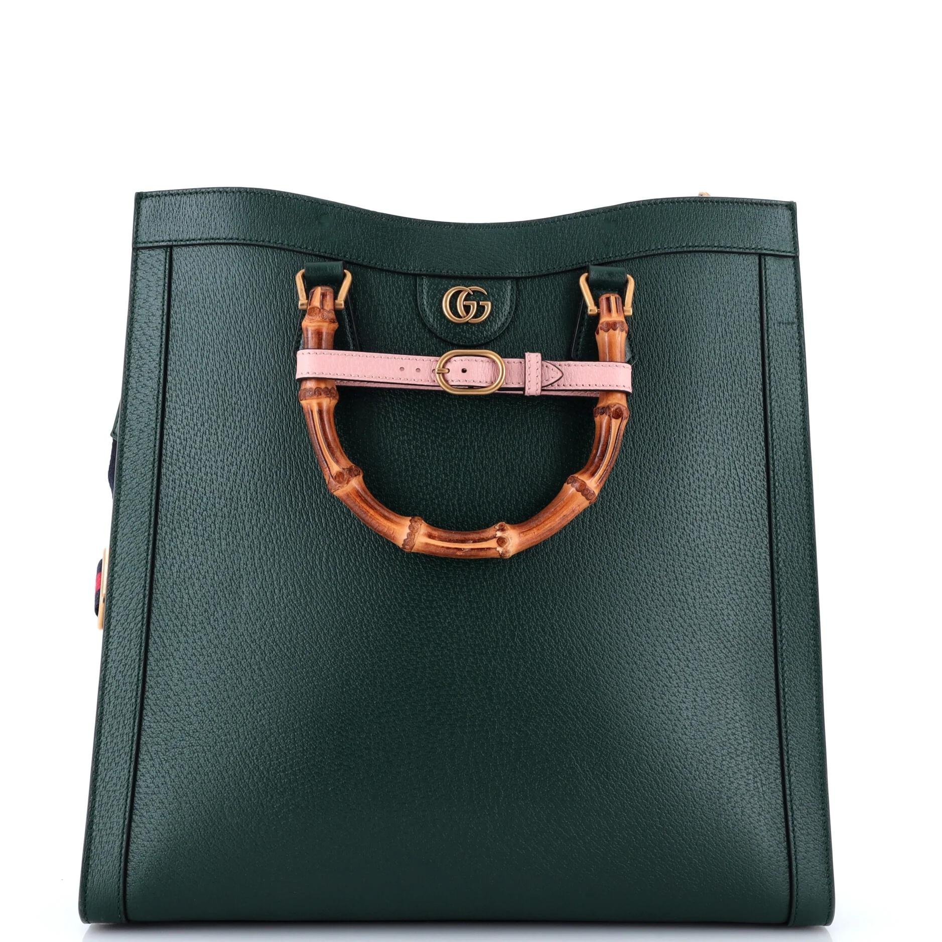 Leather tote