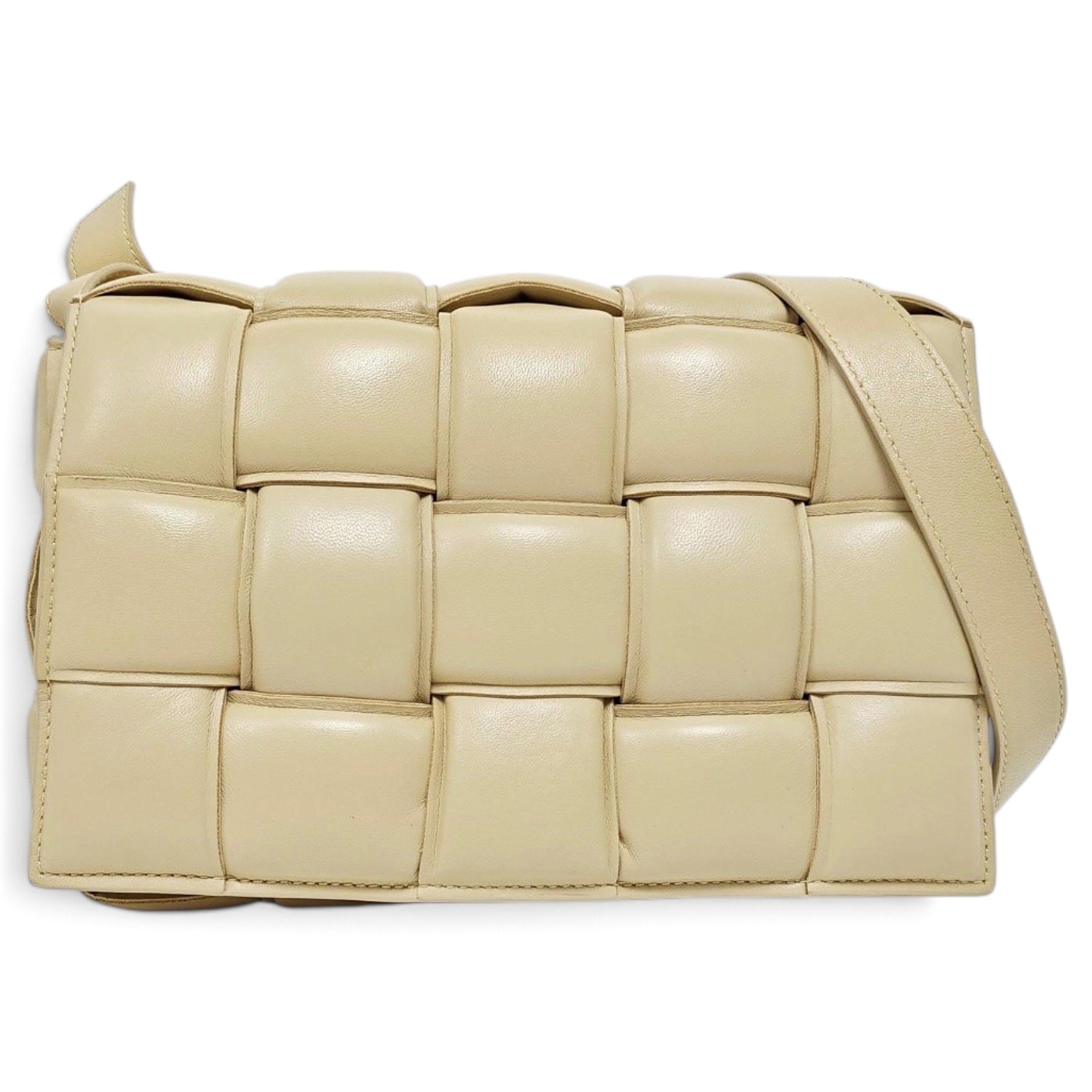 Cassette Padded leather crossbody bag