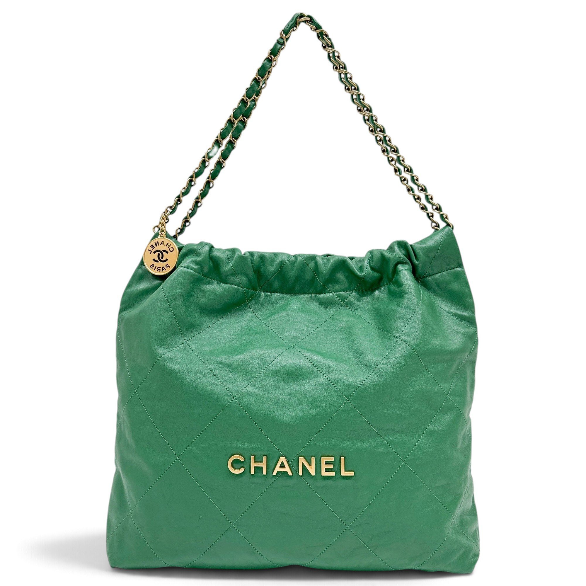 Chanel 22 leather tote