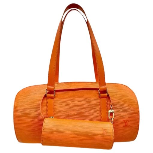 Soufflot Vintage leather handbag