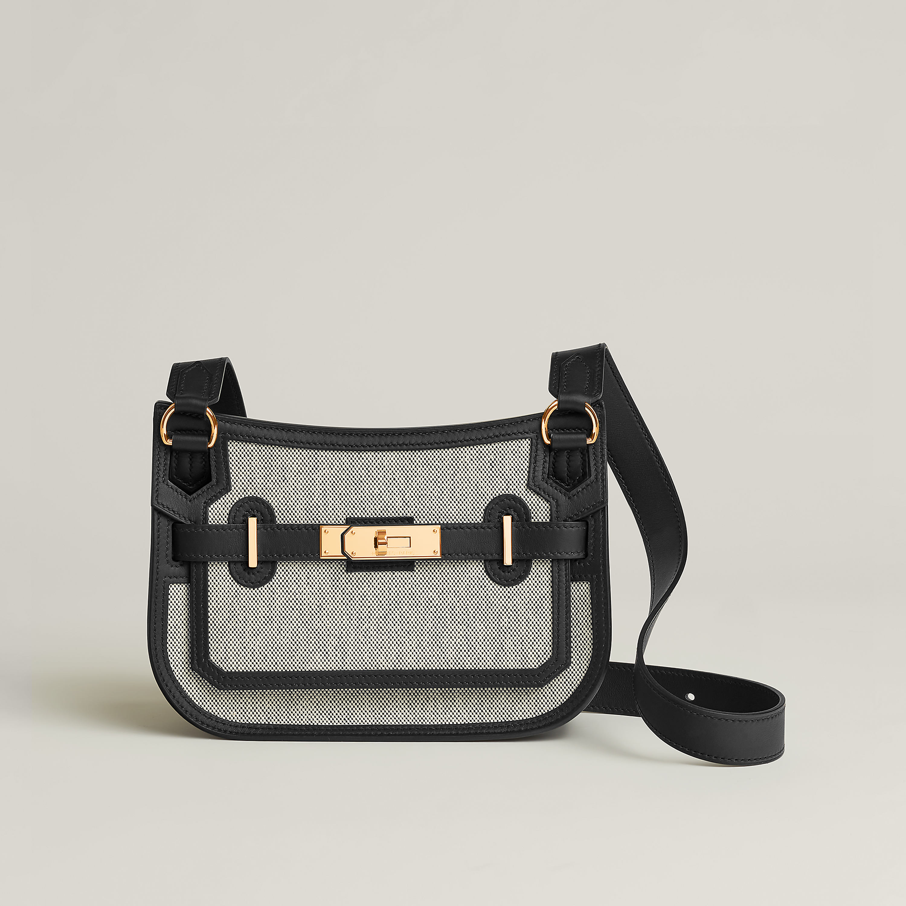 Jypsiere mini Toile & Cuir bag