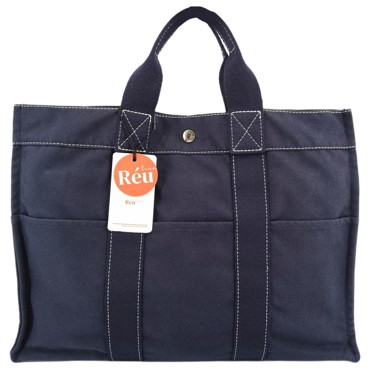 Herline leather tote