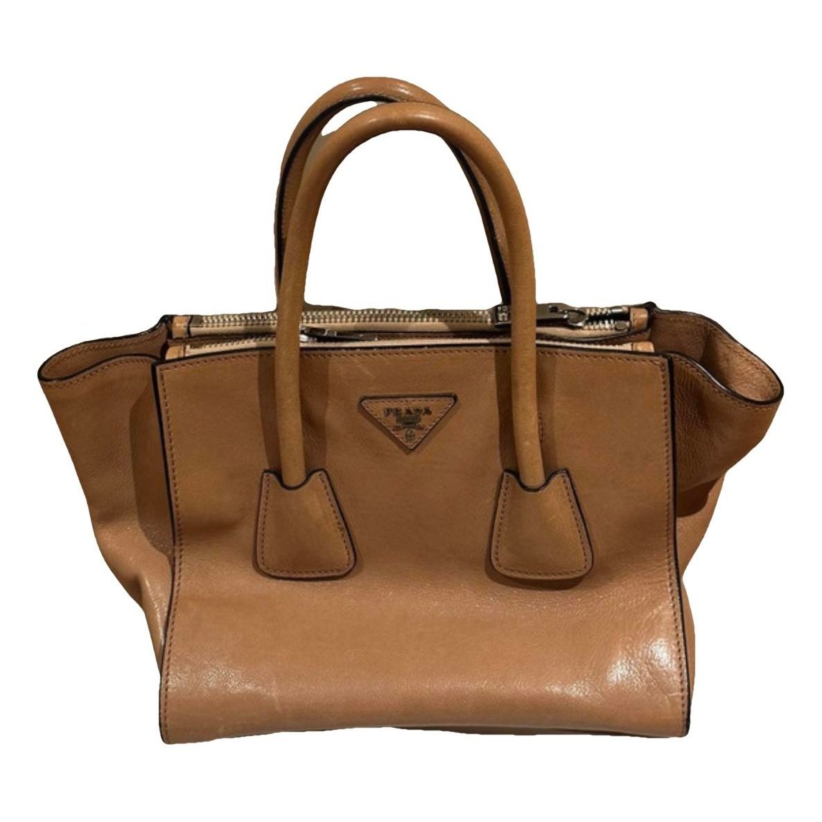 Concept leather tote