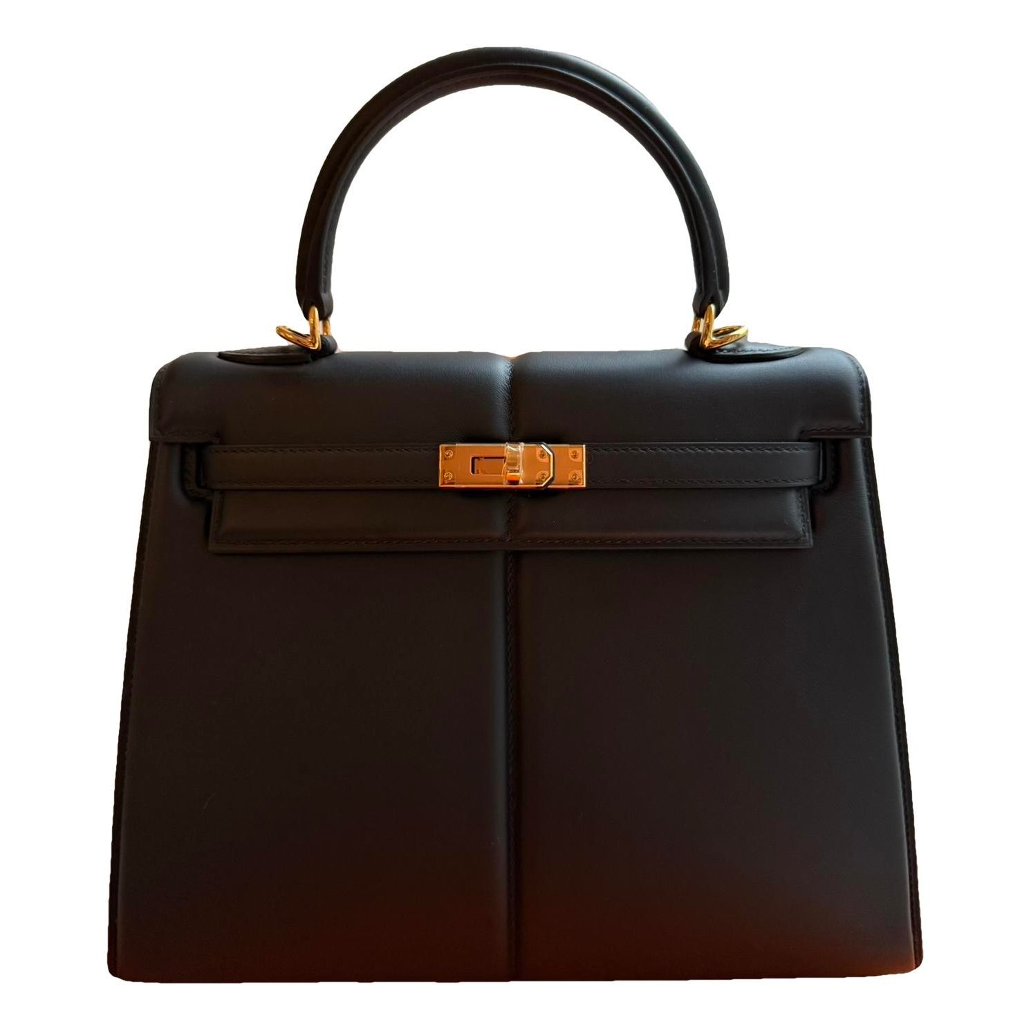 Hermes Kelly 25 leather handbag