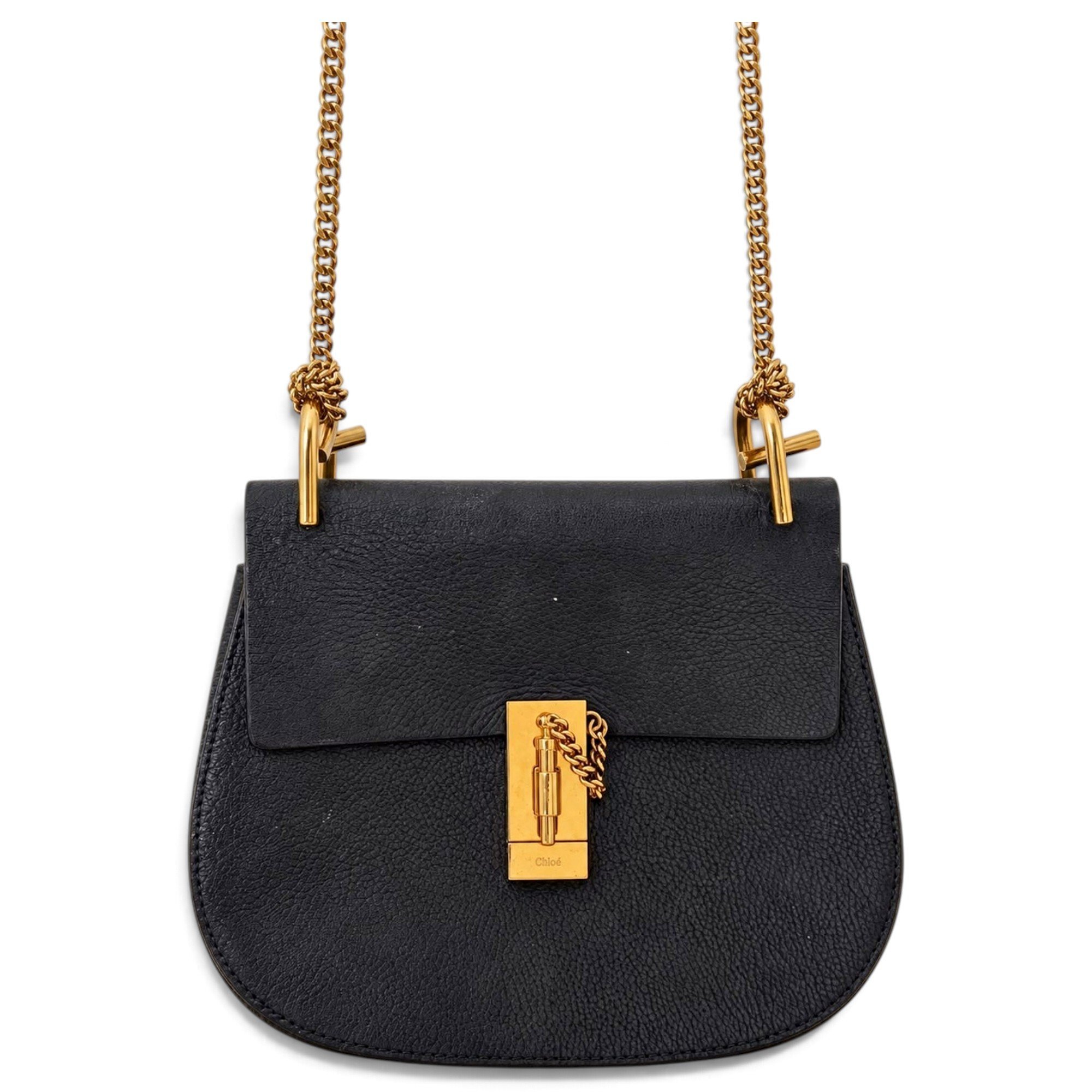 Drew leather crossbody bag