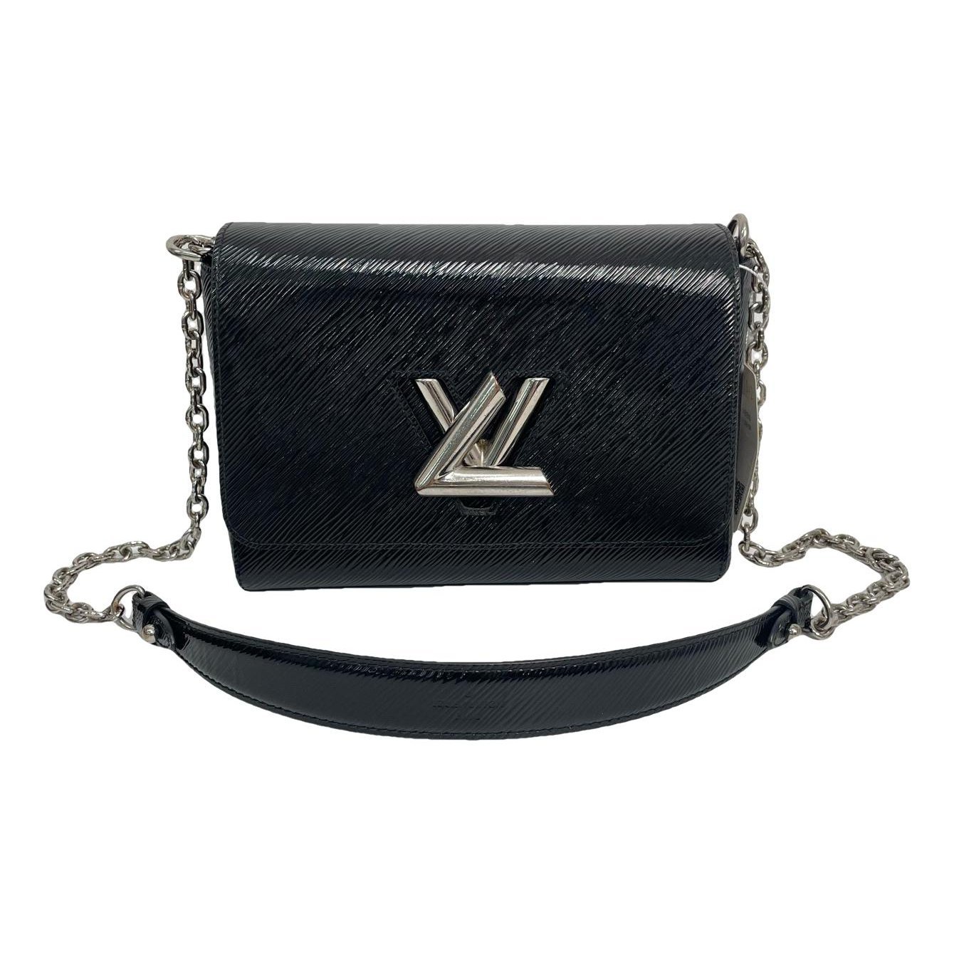 Twist leather handbag