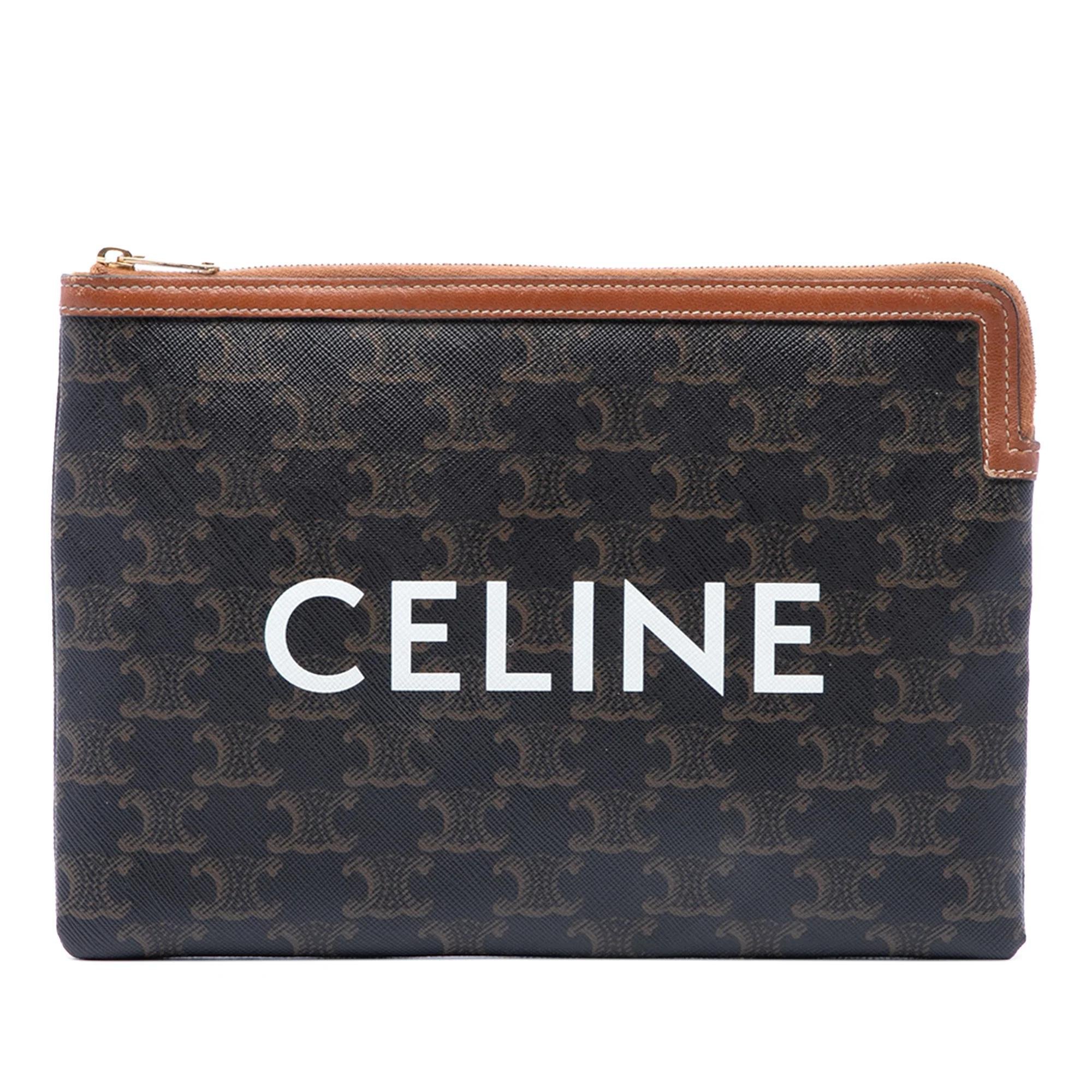 Triomphe cloth handbag