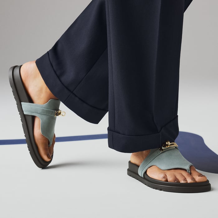 Bleu Tonnerre Empire Sandal