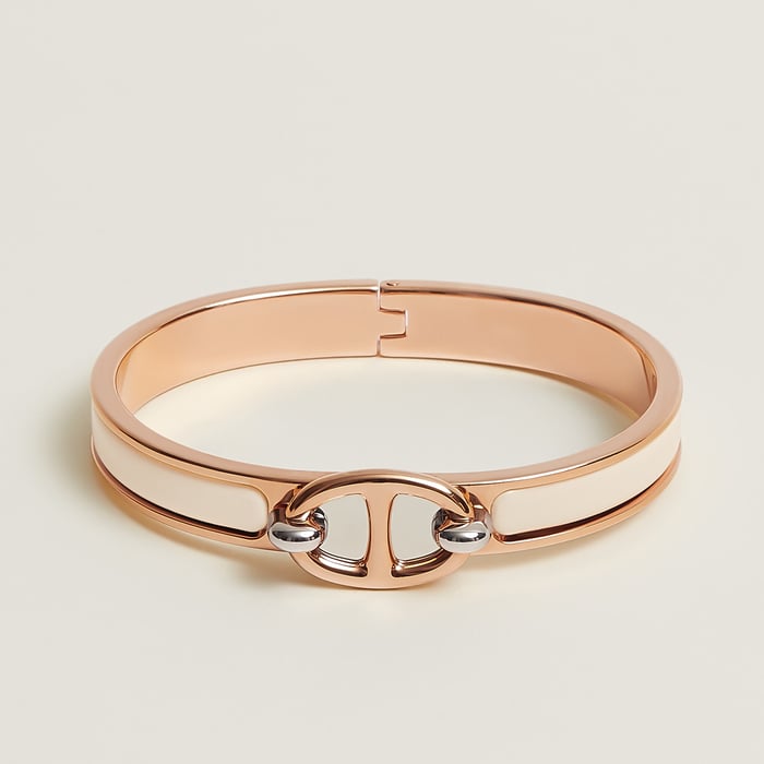 Crème Mini Clic Chaine d'Ancre Bracelet