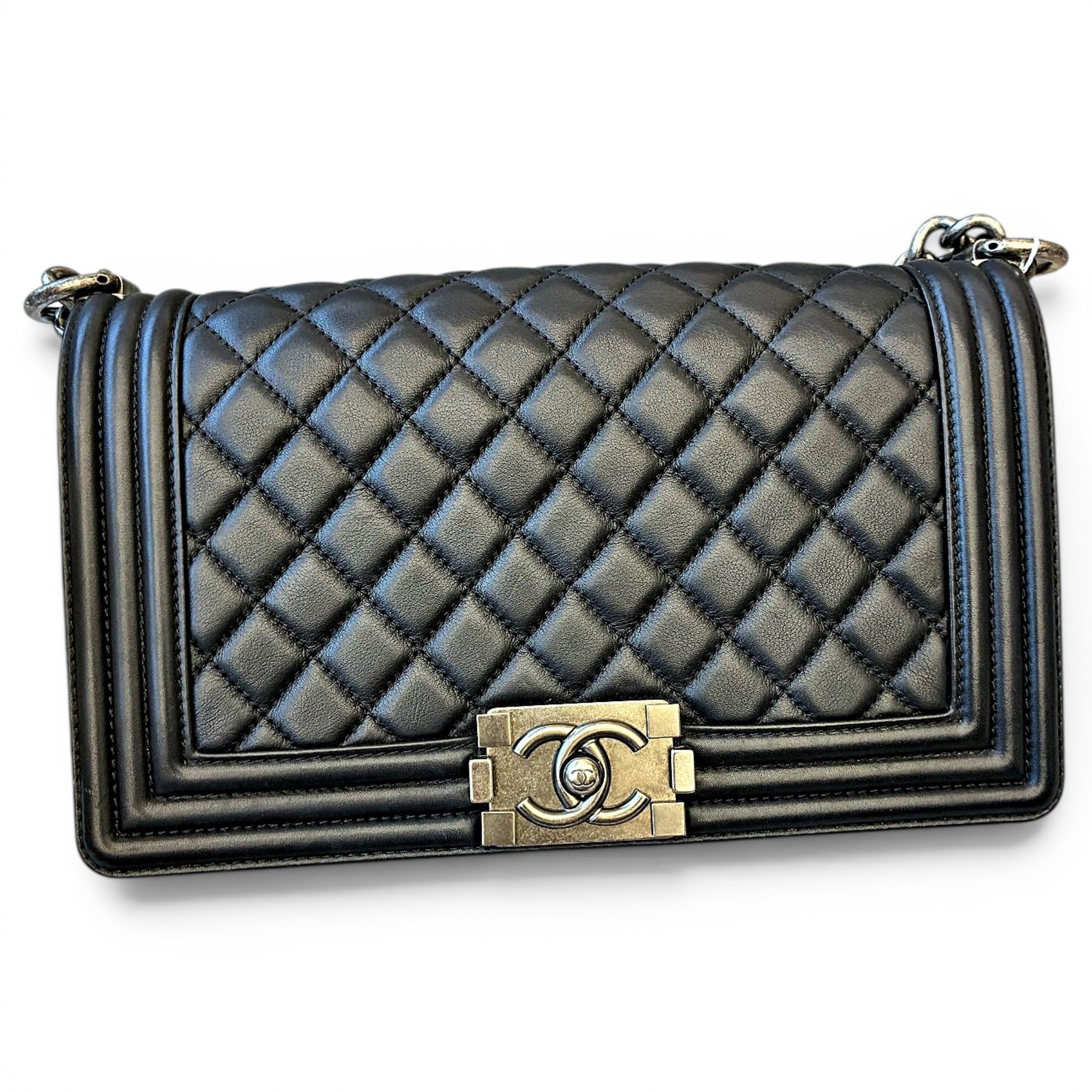 Boy leather handbag
