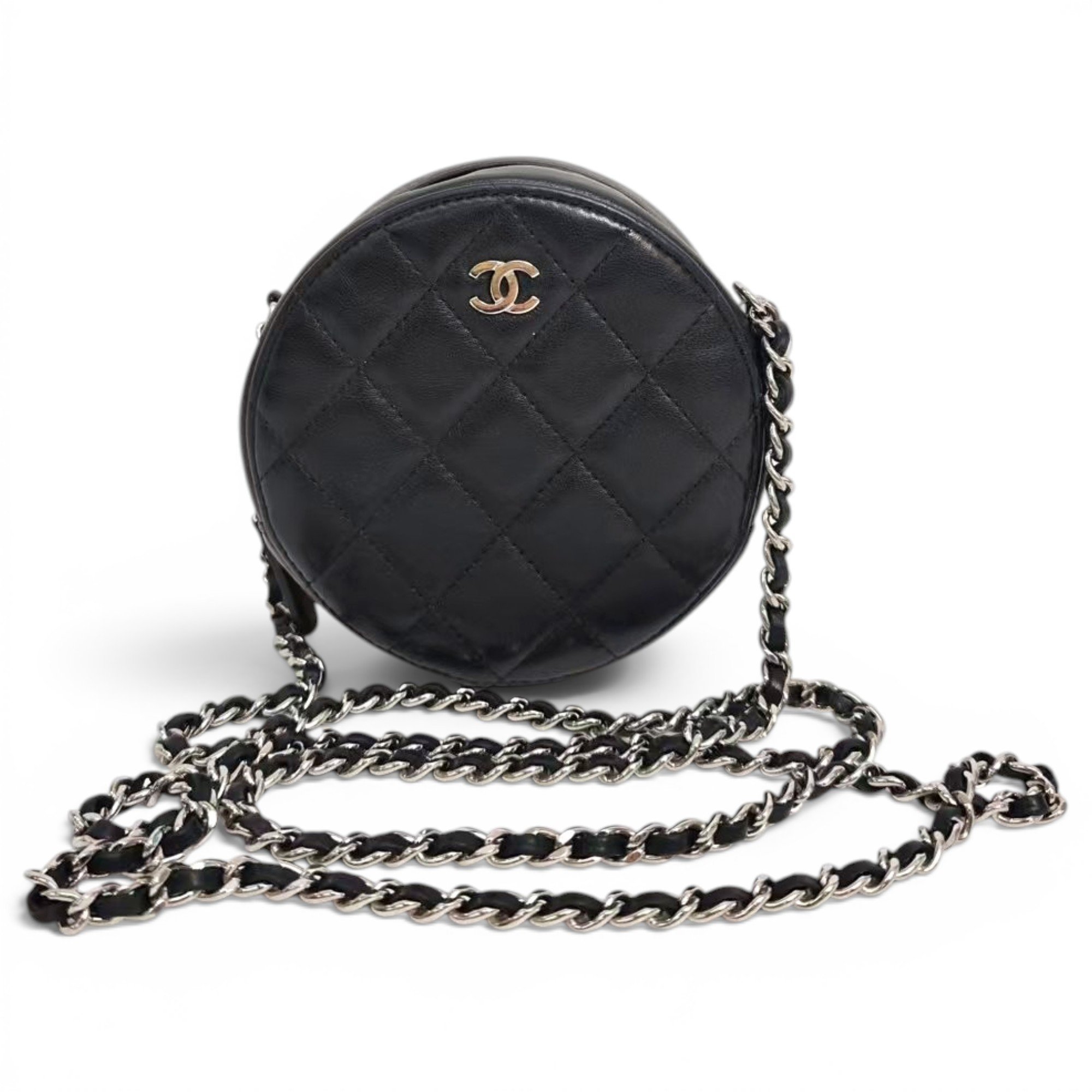 Vanity leather mini bag