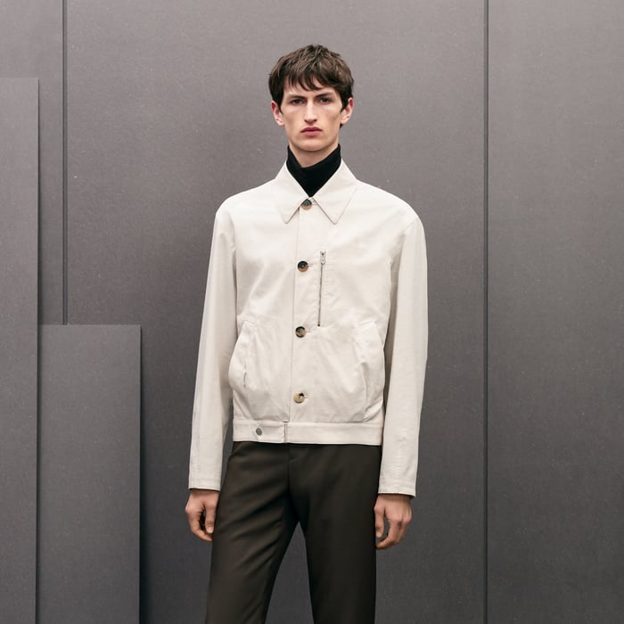 Quartz "Neo Pique" Straight Cut Jacket