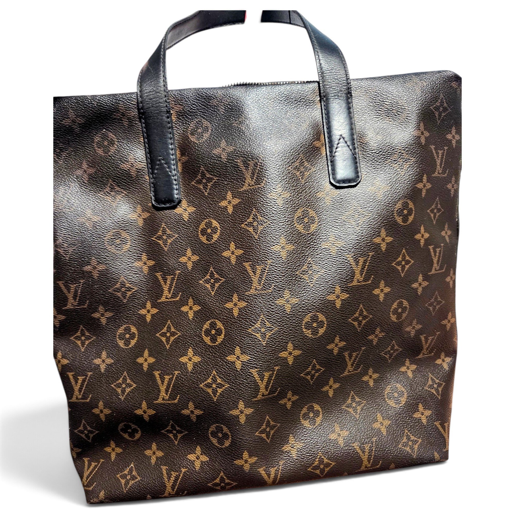 Leather tote