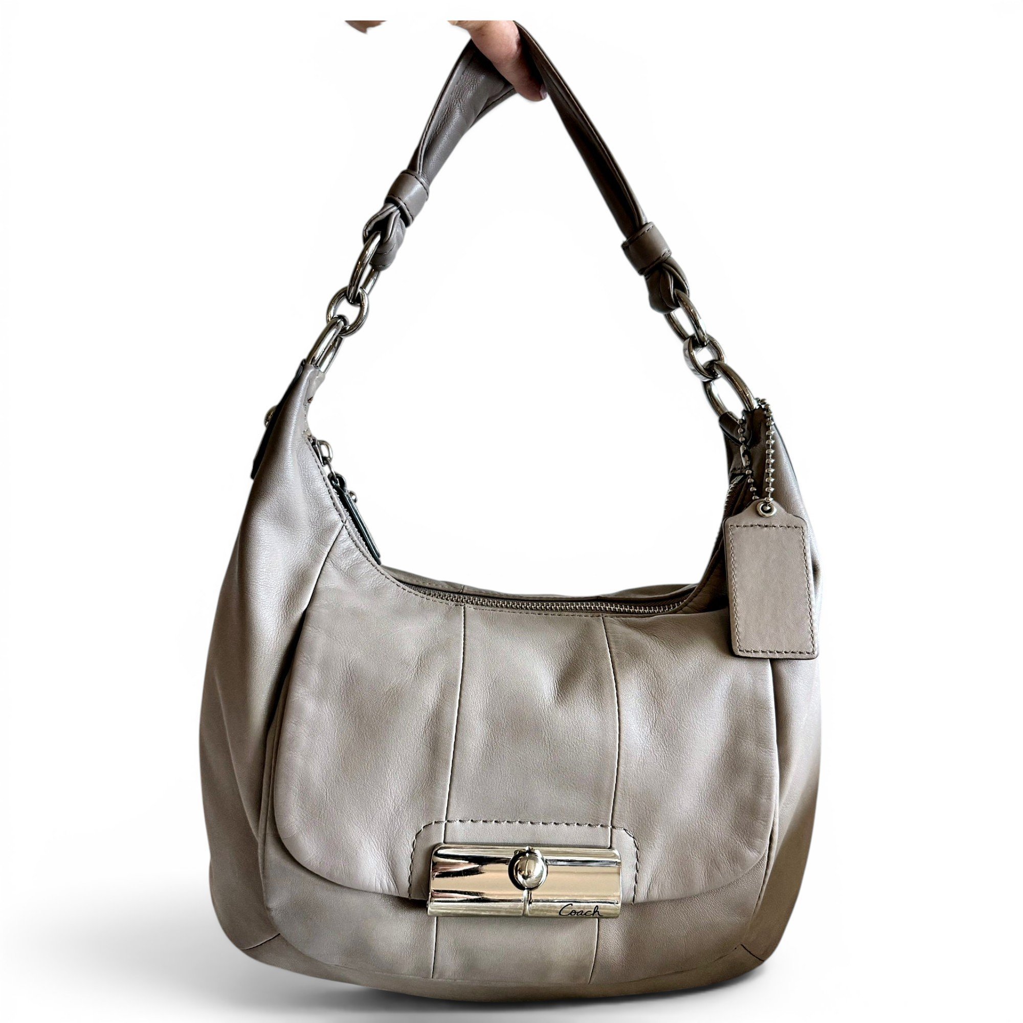 Leather handbag