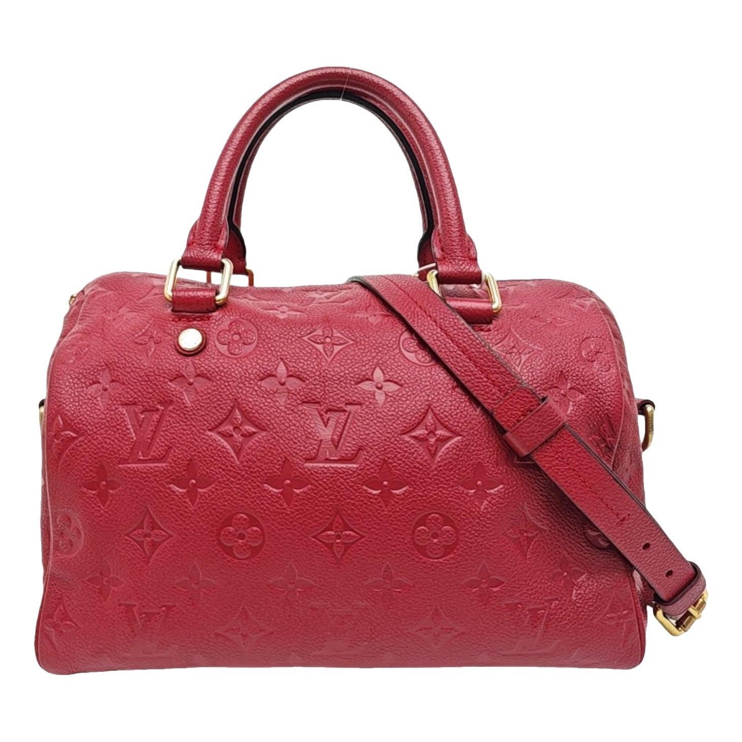 Nano Speedy / Mini HL leather handbag