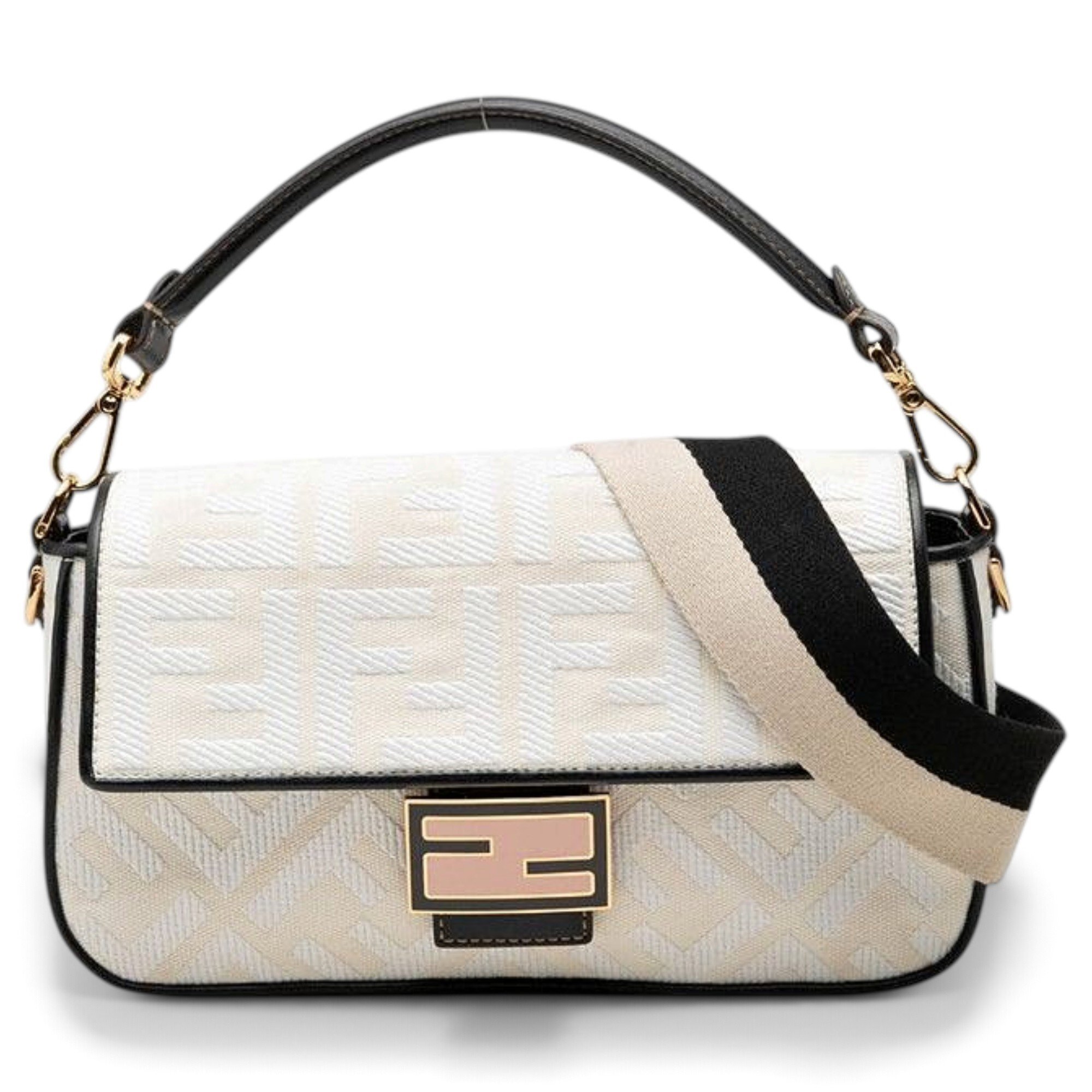 Baguette leather handbag
