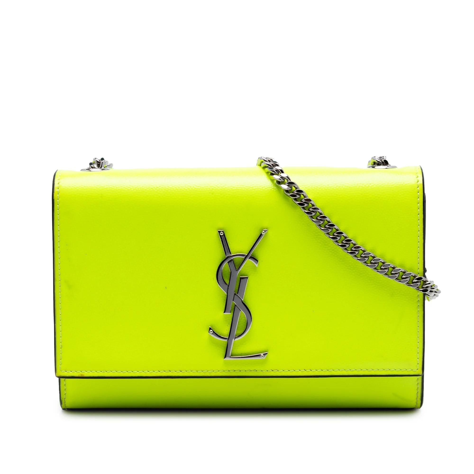 Kate monogramme patent leather handbag