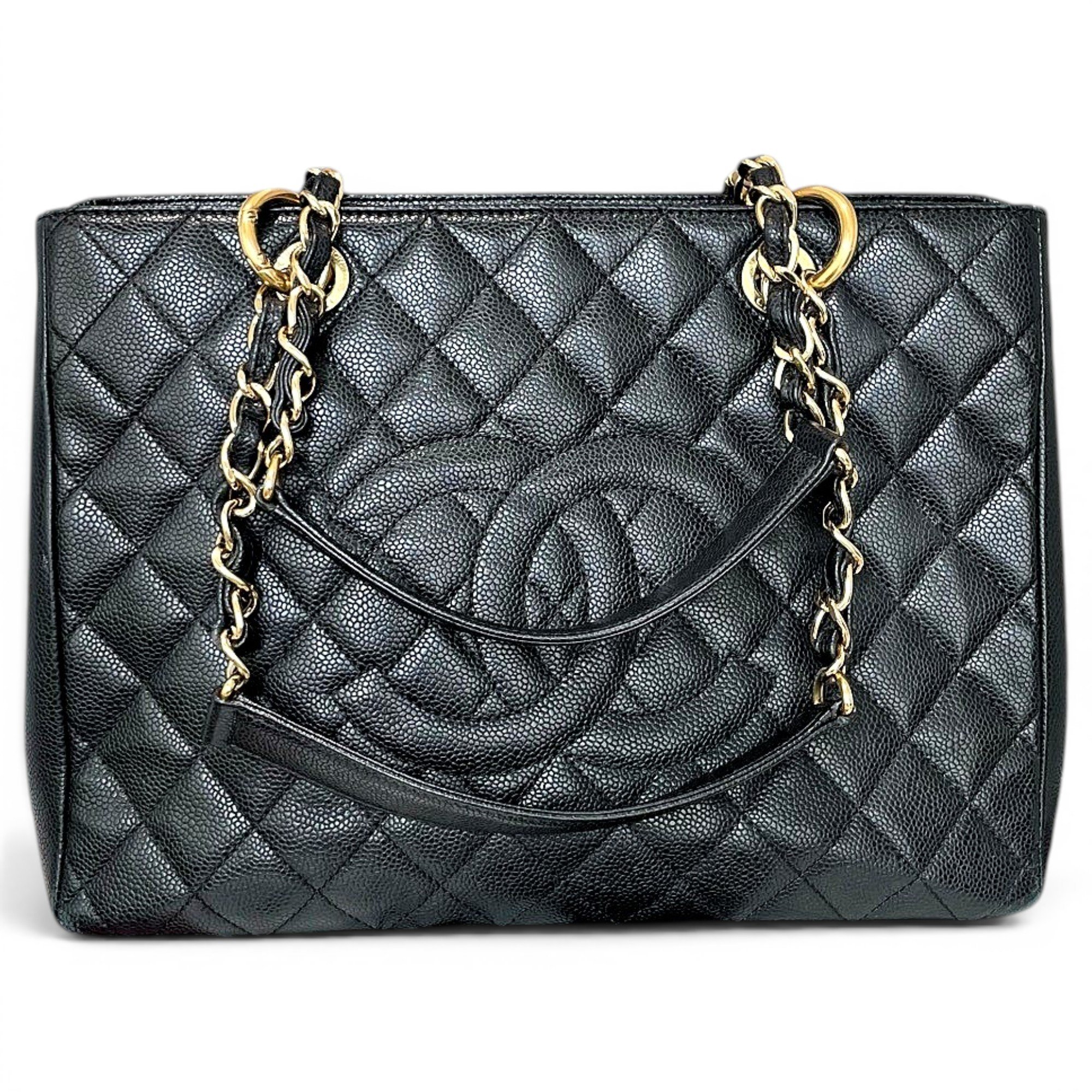 Grand shopping leather tote