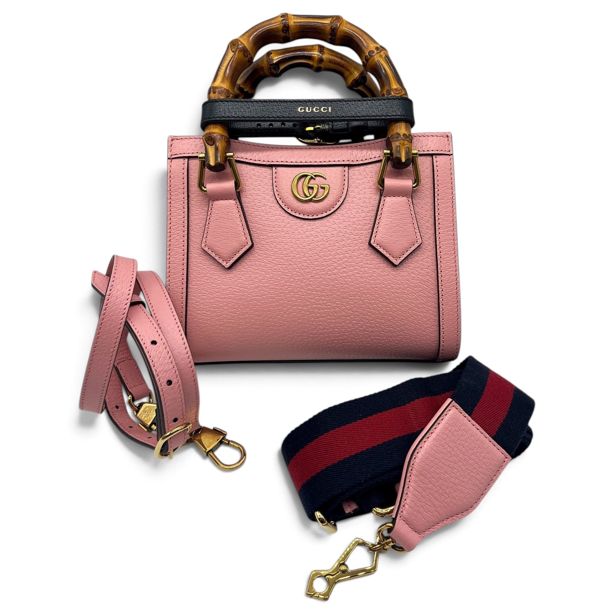 Diana Bamboo leather tote