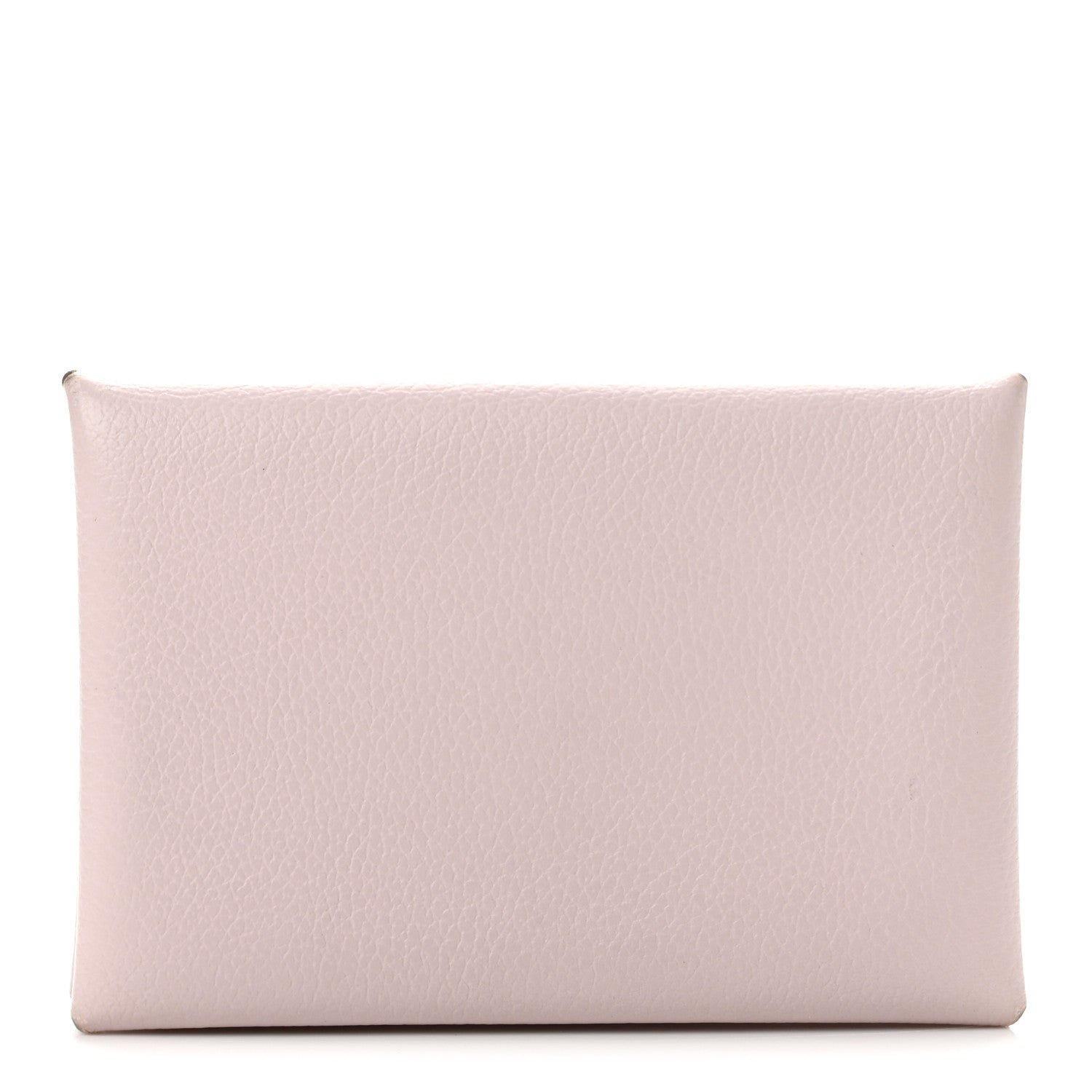 Hermes Evercolor Calvi Card Case Mauve Pale