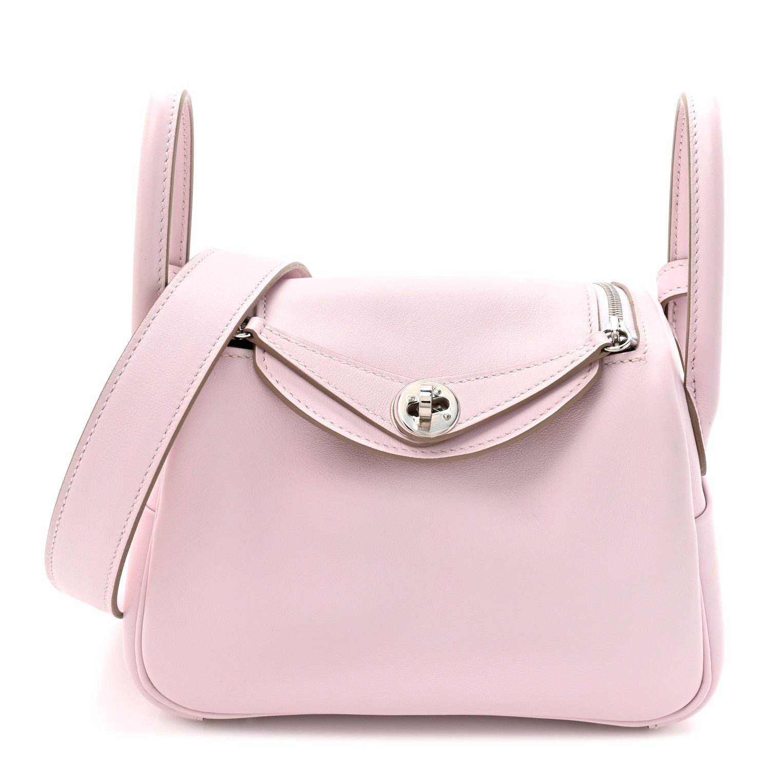 Hermes Swift Verso Mini Lindy 20 Mauve Pale Gold