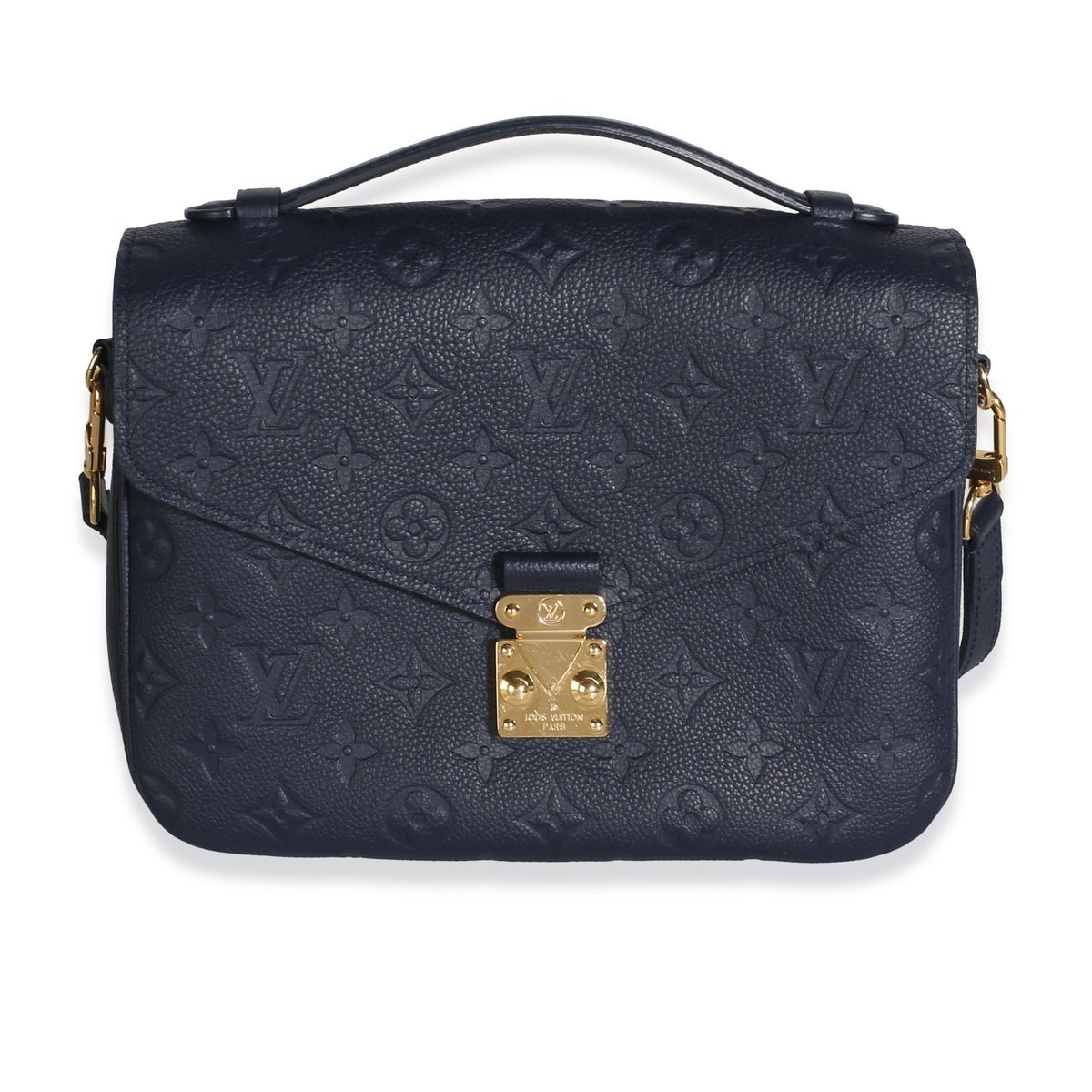 Navy Monogram Empreinte Pochette Metis
