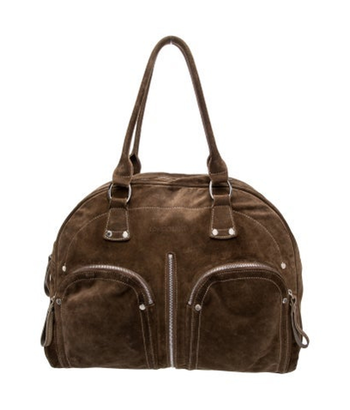 Longchamp Suede Shoulder Bag Vintage