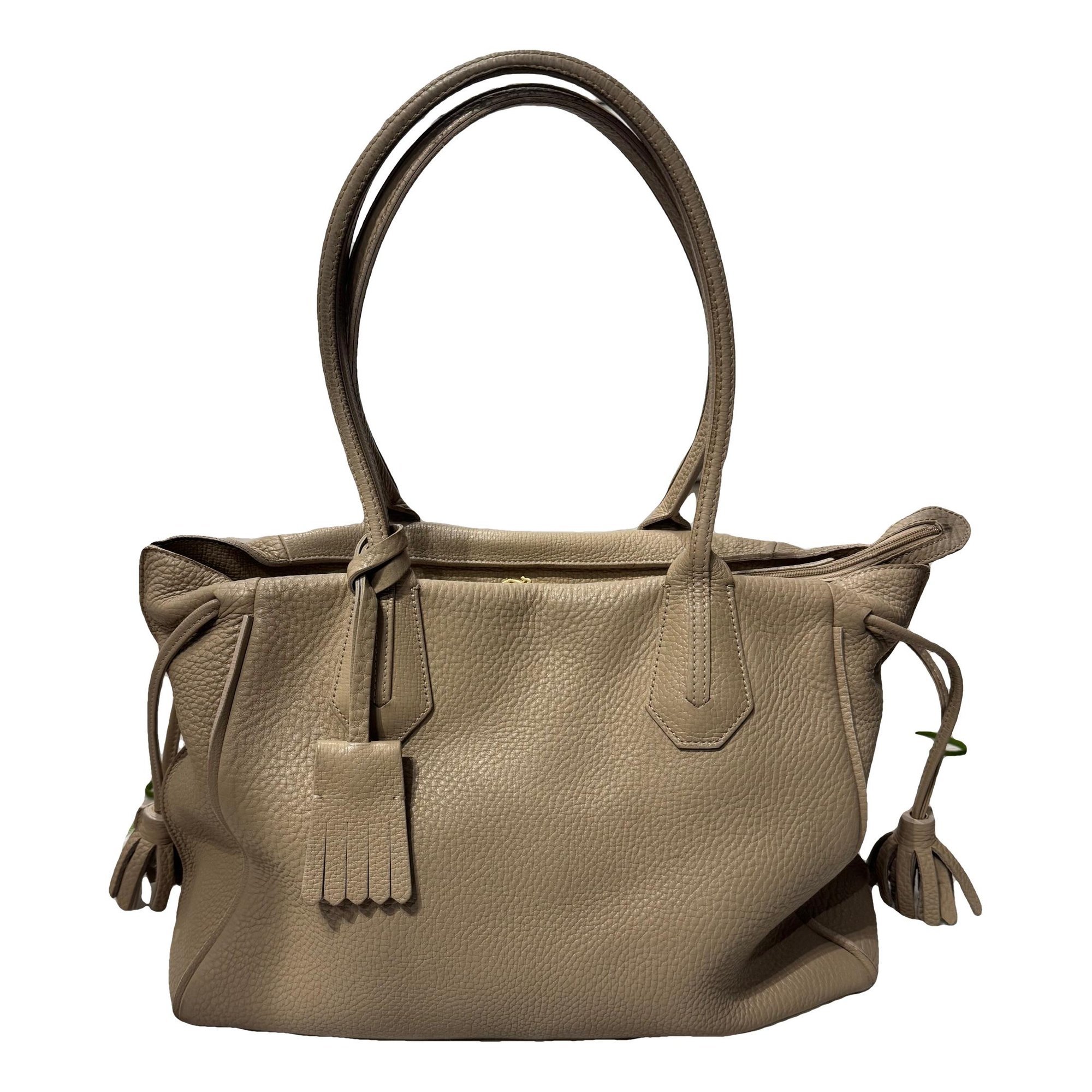 Penelope leather tote