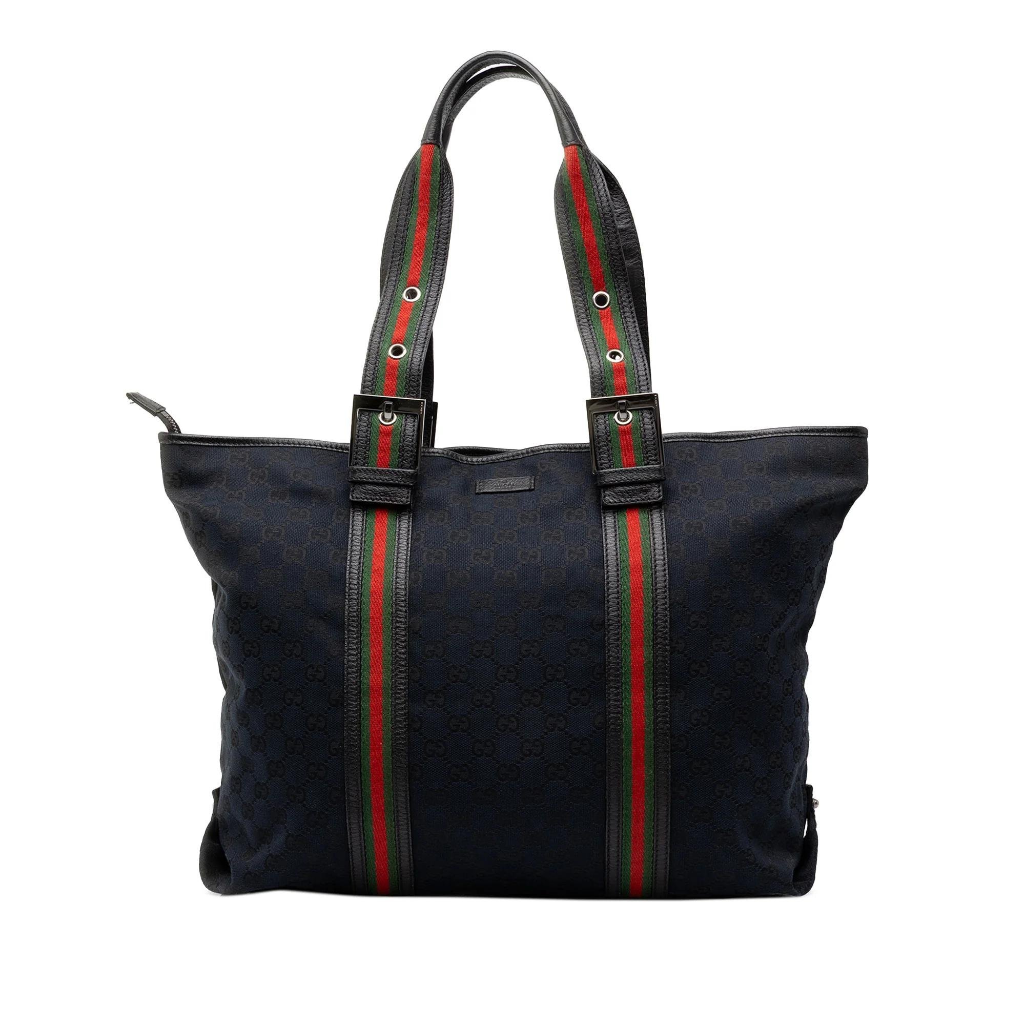 Gucci B leather tote