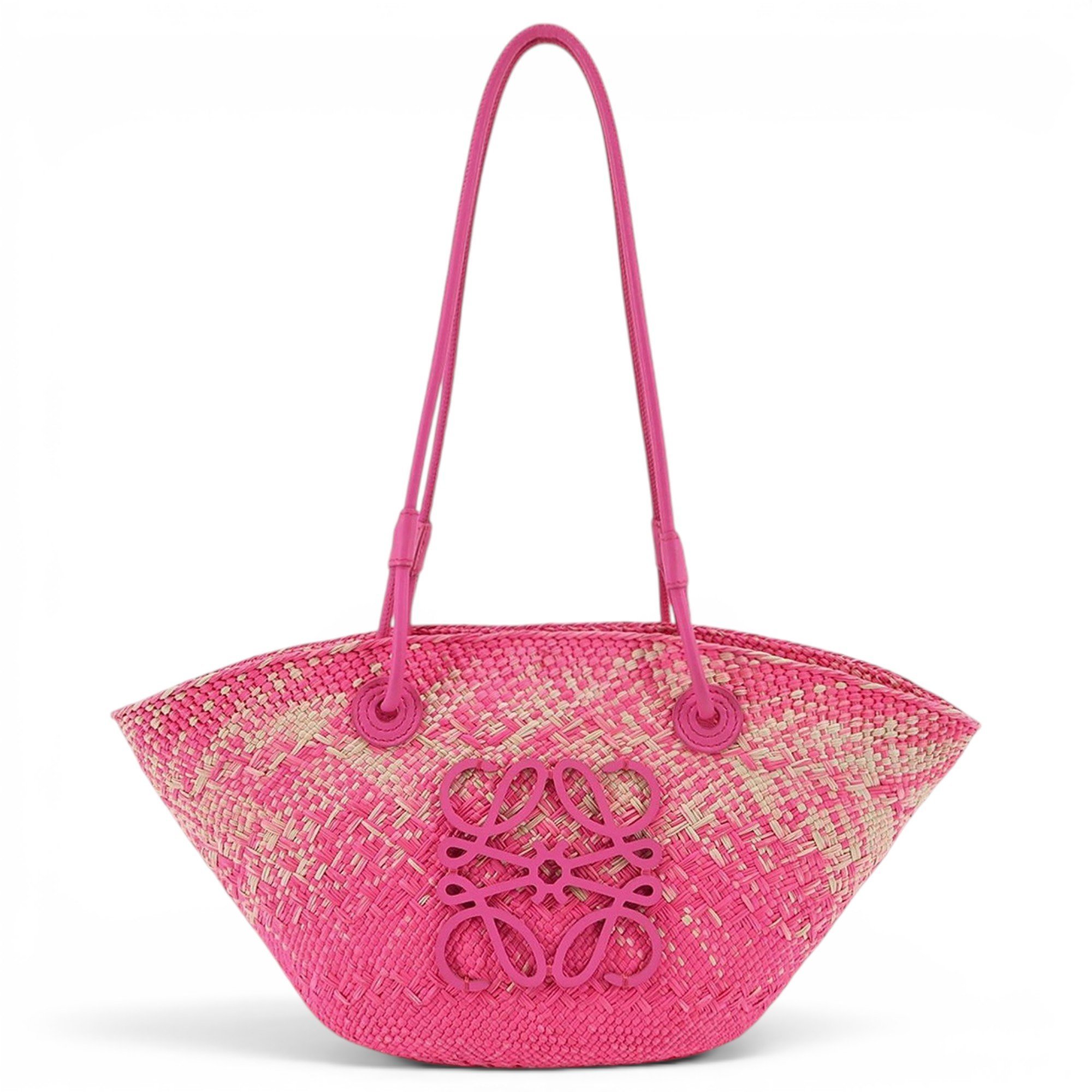 Anagram Basket leather handbag