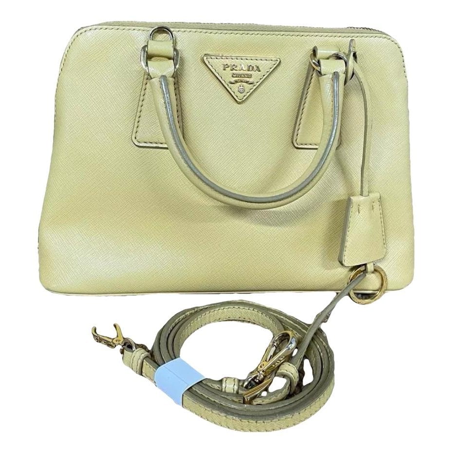 Promenade leather handbag