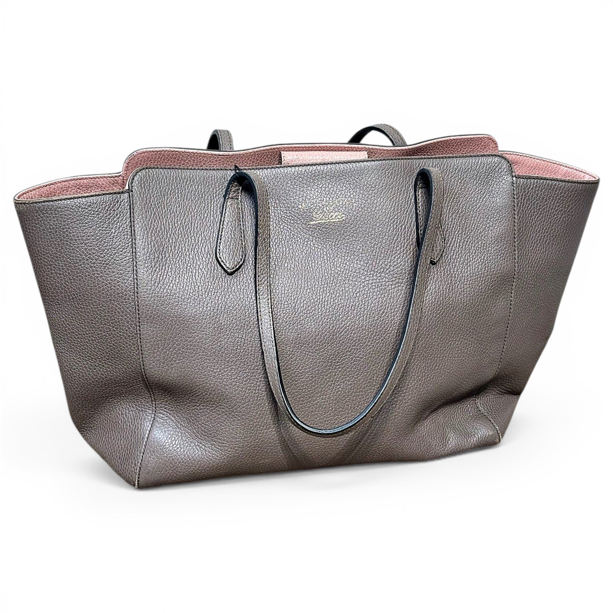 Leather handbag